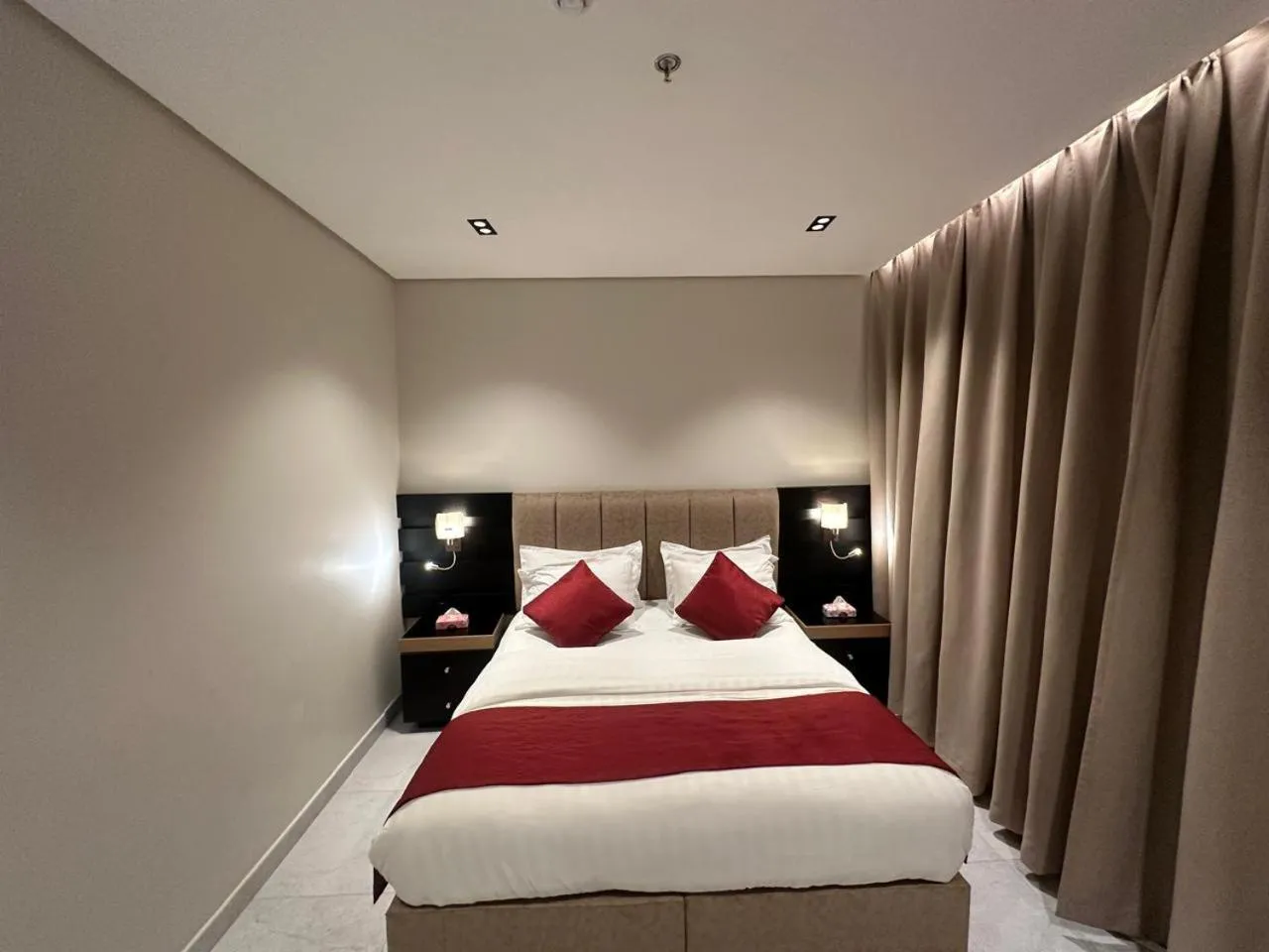 Bed in Golden Galaxies Furnished Units