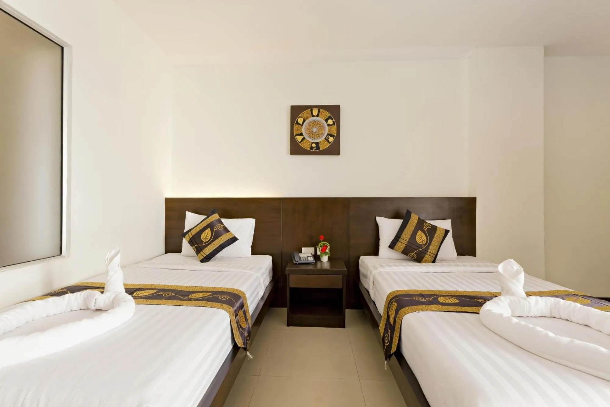 Photo of the whole room, Bed in Garden Phuket Hotel