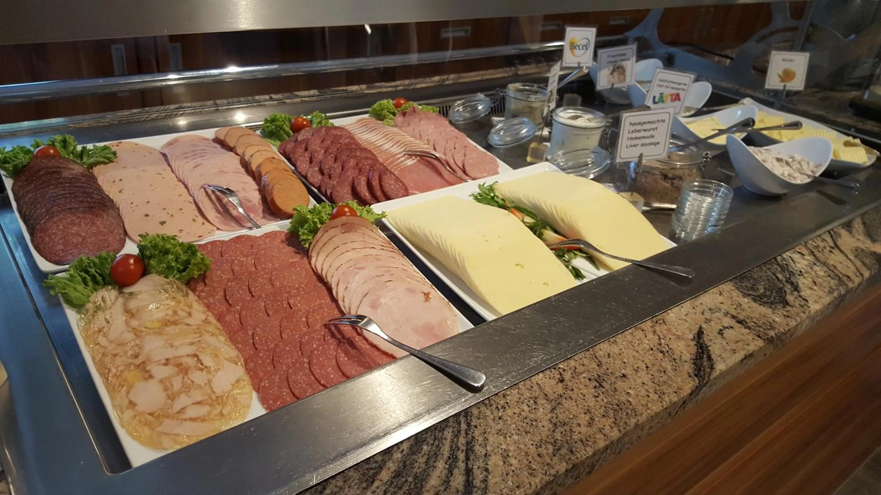 Buffet breakfast in Hotel am Untersee