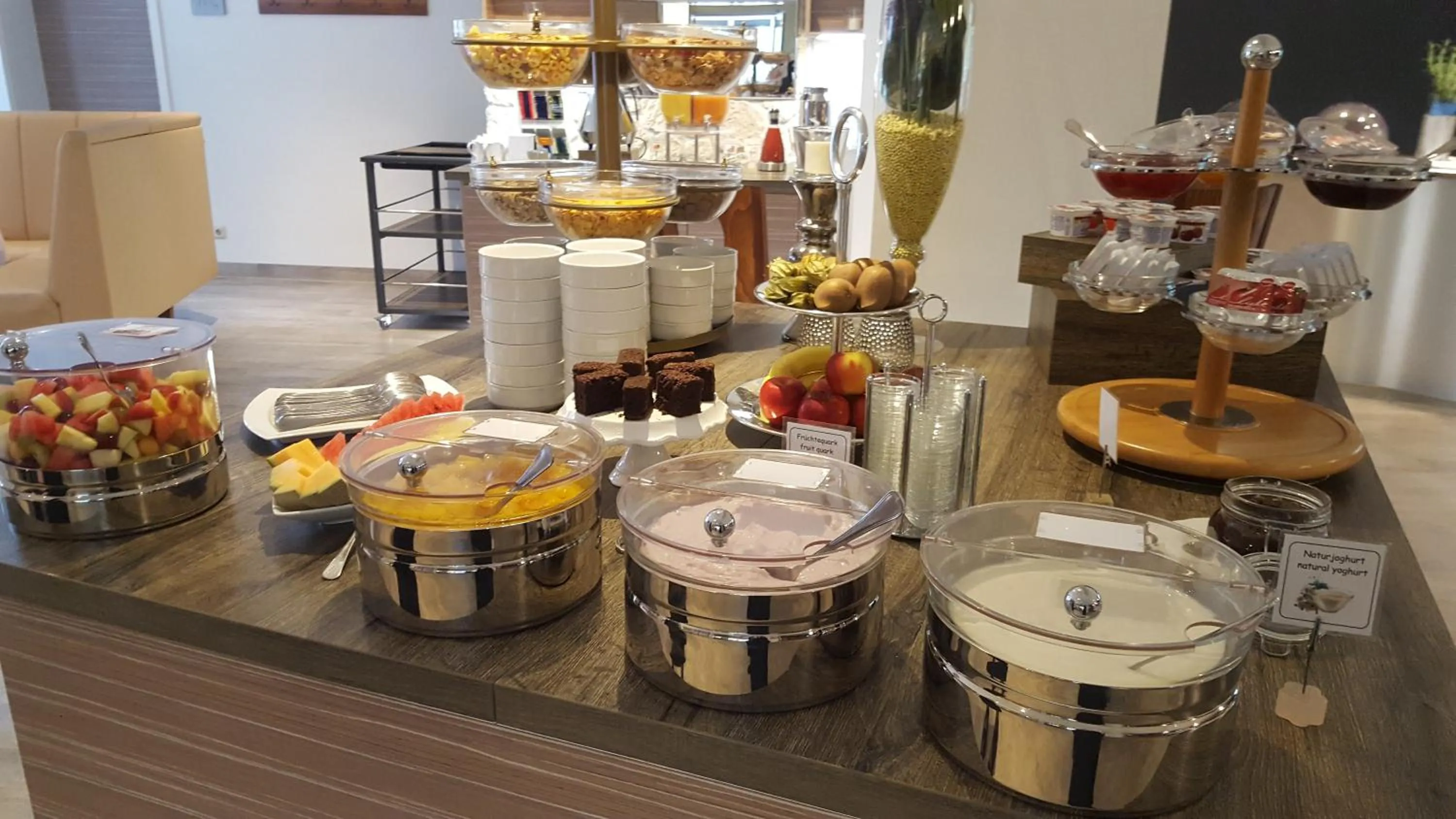 Buffet breakfast in Hotel am Untersee