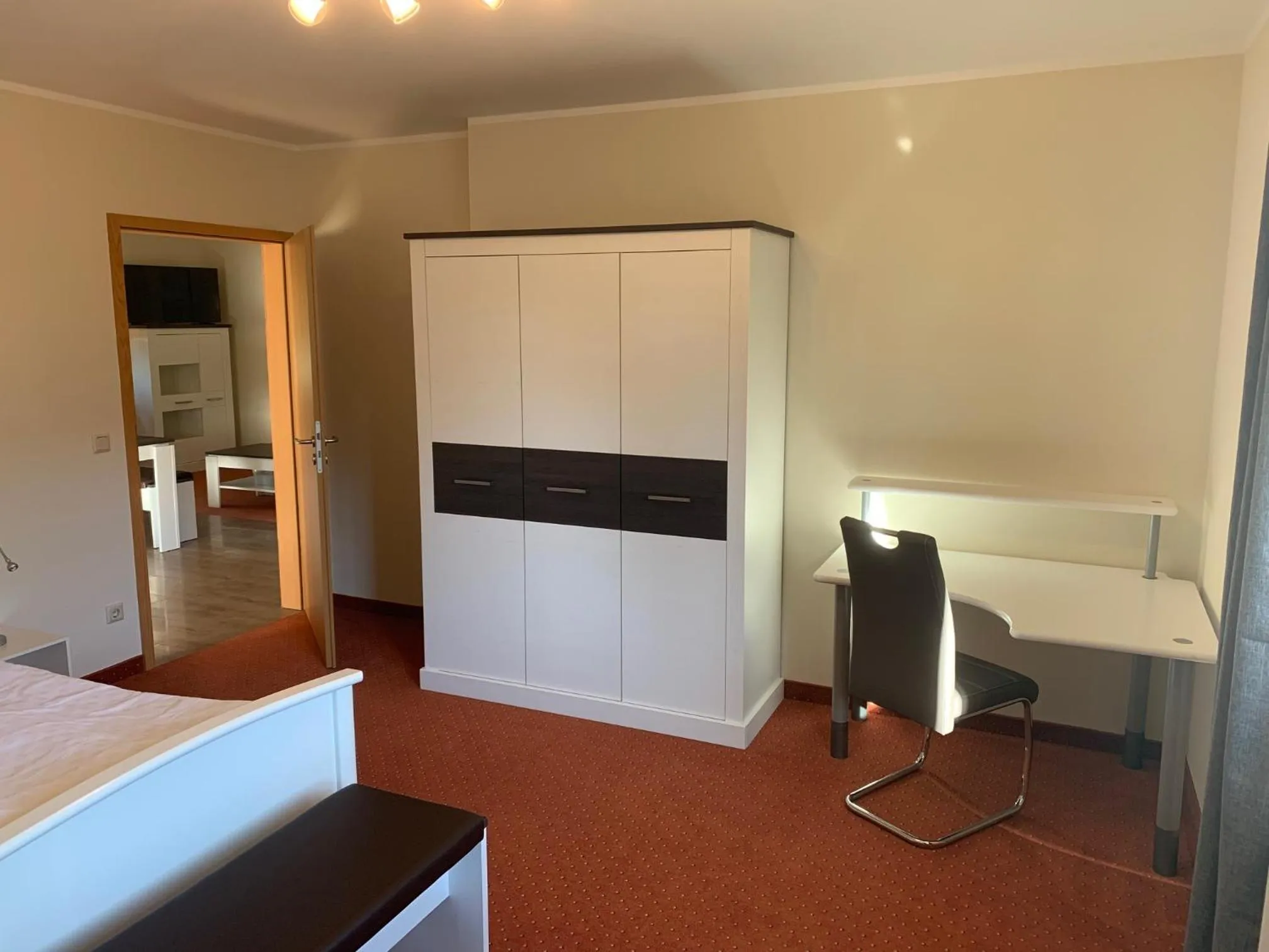 Bedroom, Bed in Hotel am Untersee