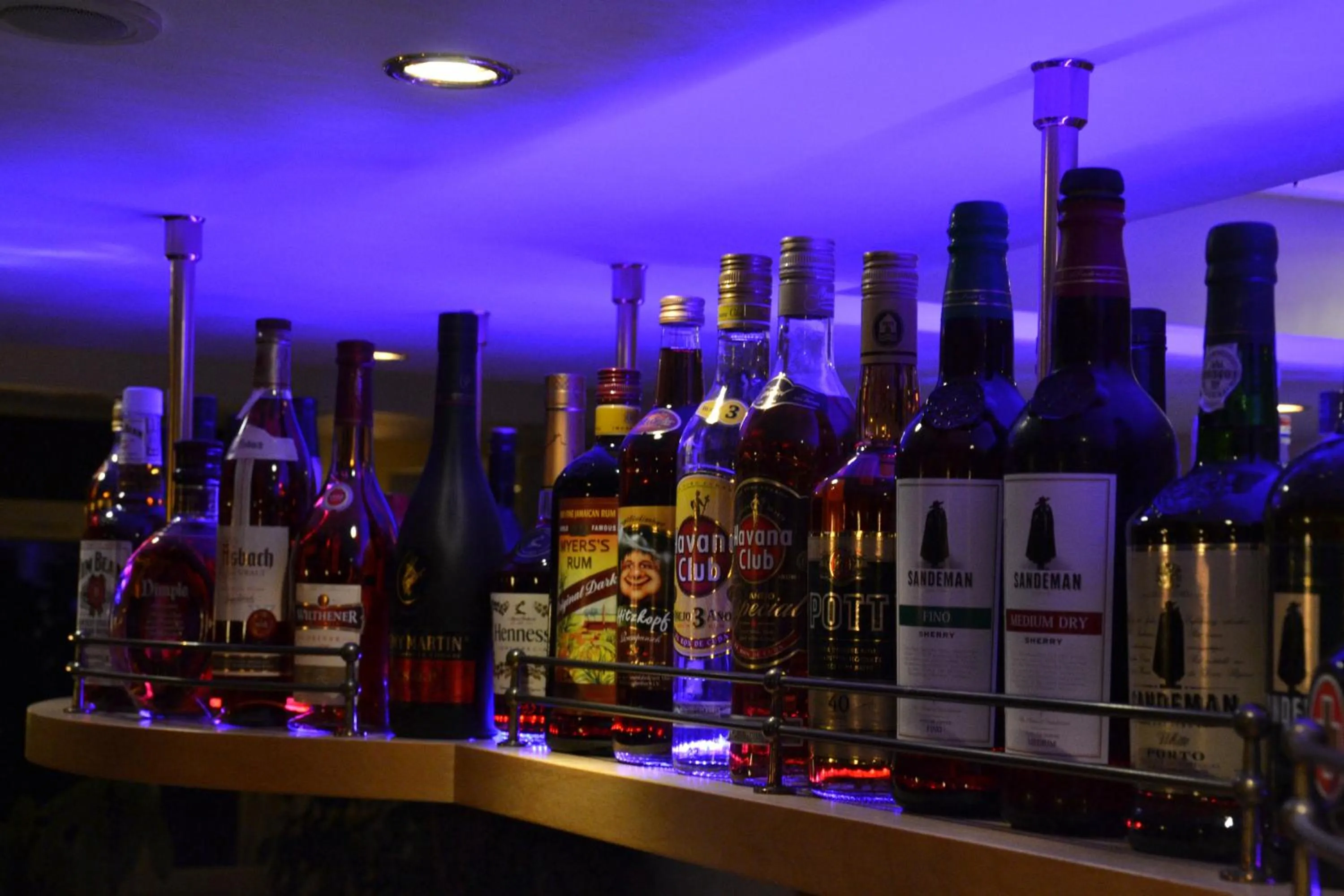 Alcoholic drinks in Parkhotel Helene