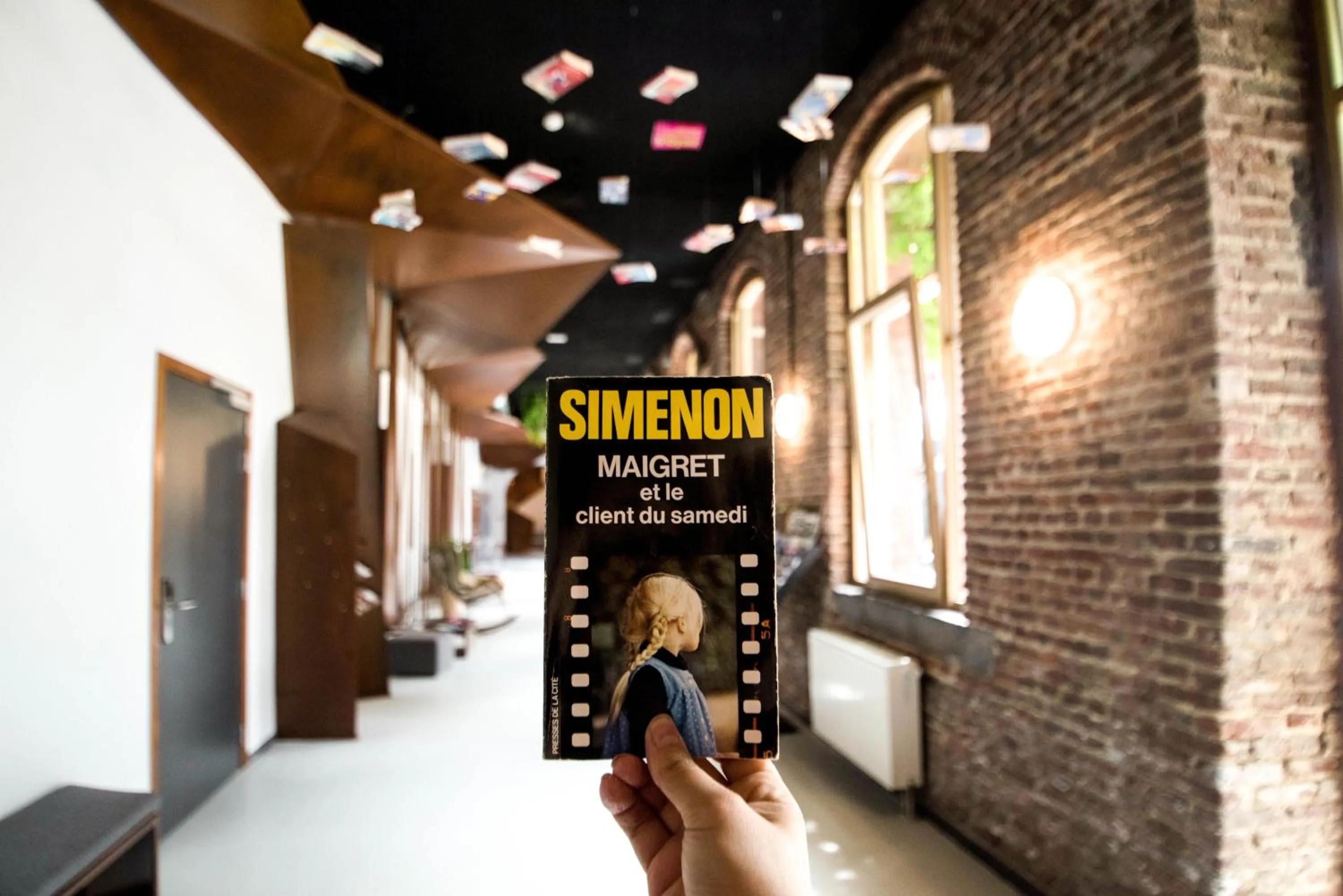 Lobby or reception in Liège Youth Hostel