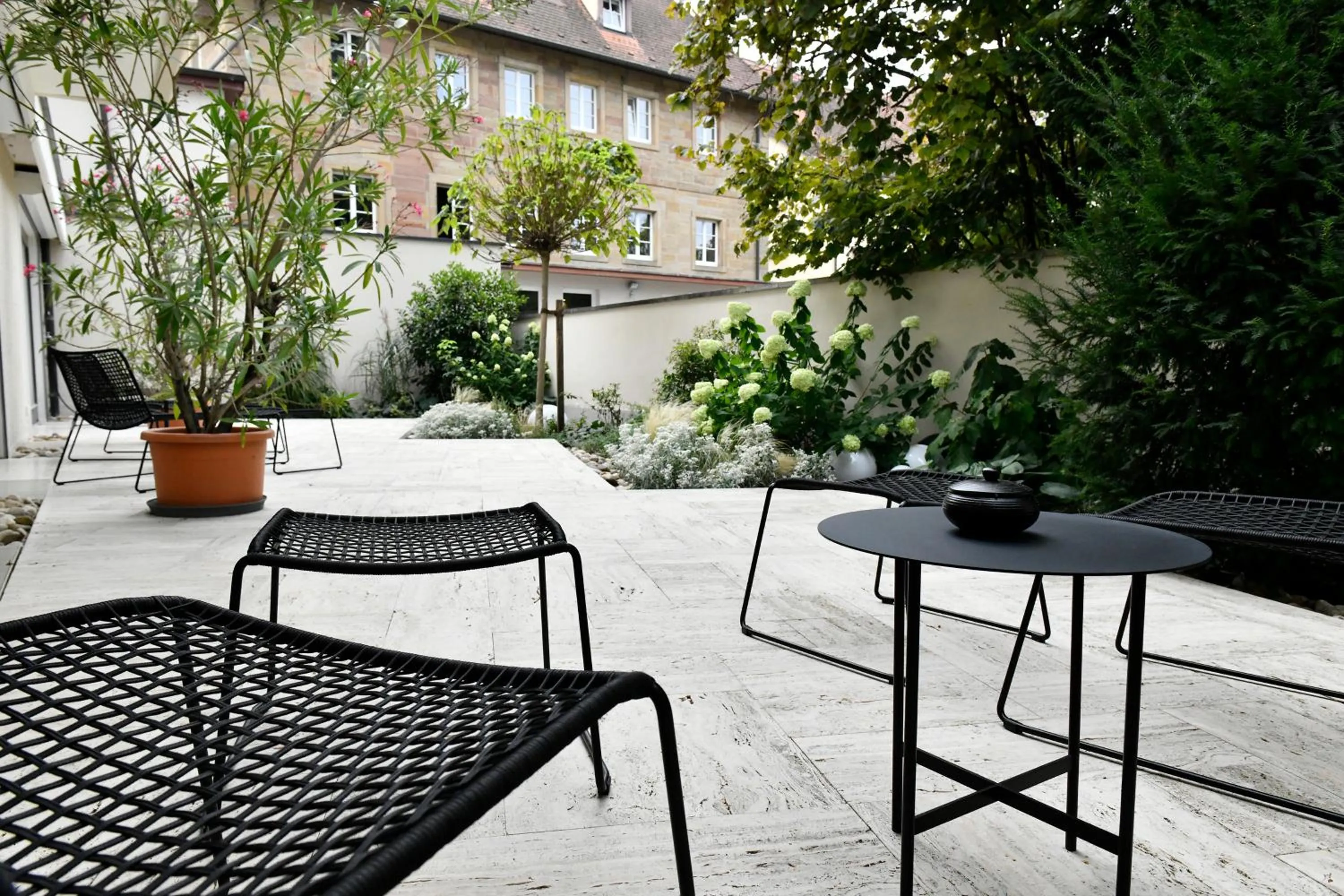 Balcony/Terrace in Villa Mittermeier, Hotellerie & Restaurant