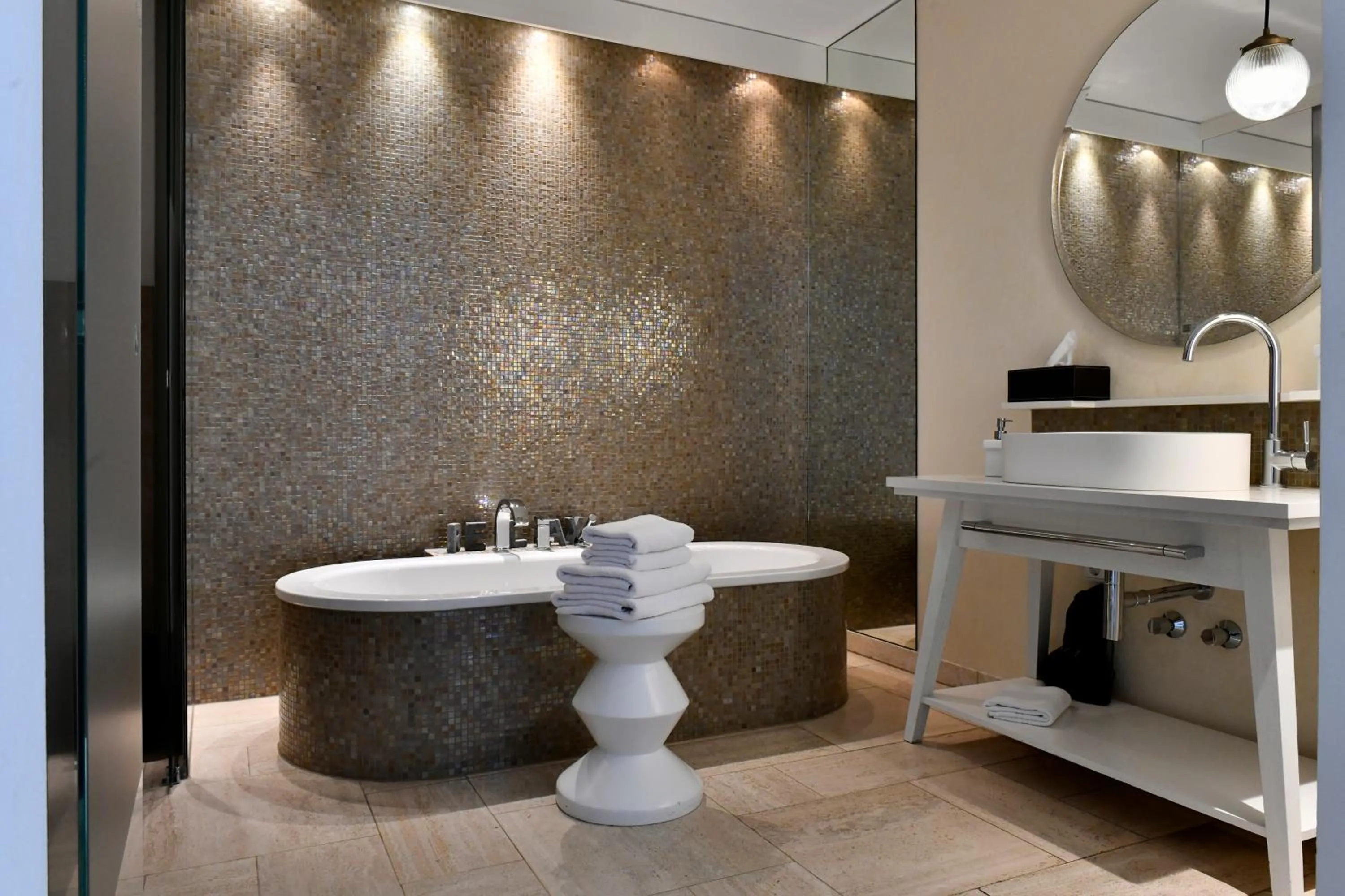 Bathroom in Villa Mittermeier, Hotellerie & Restaurant