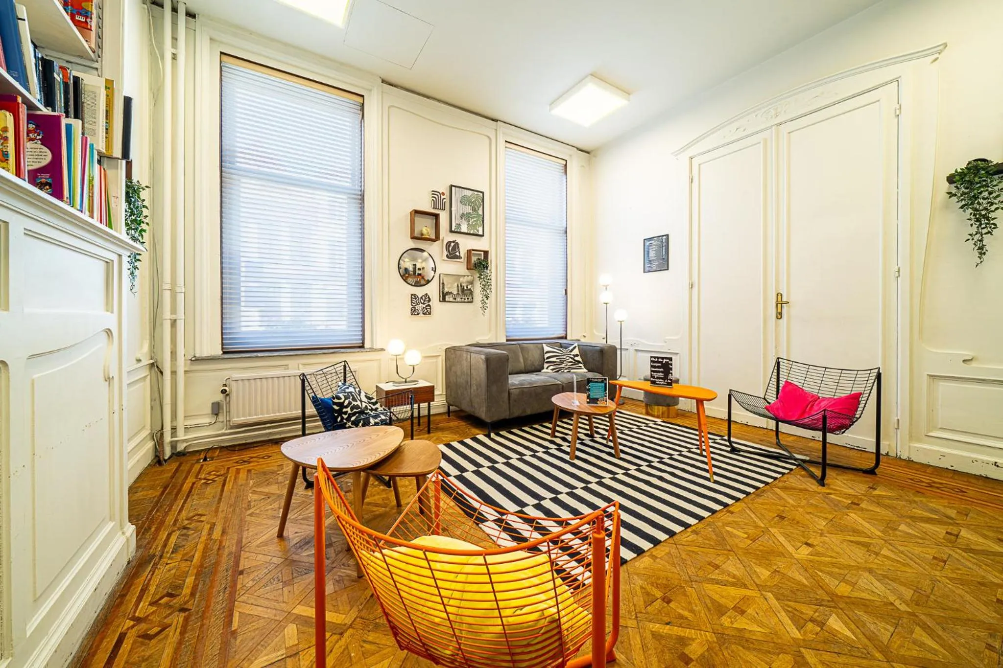 Living room in Auberge de Jeunesse de Tournai - Youth Hostel