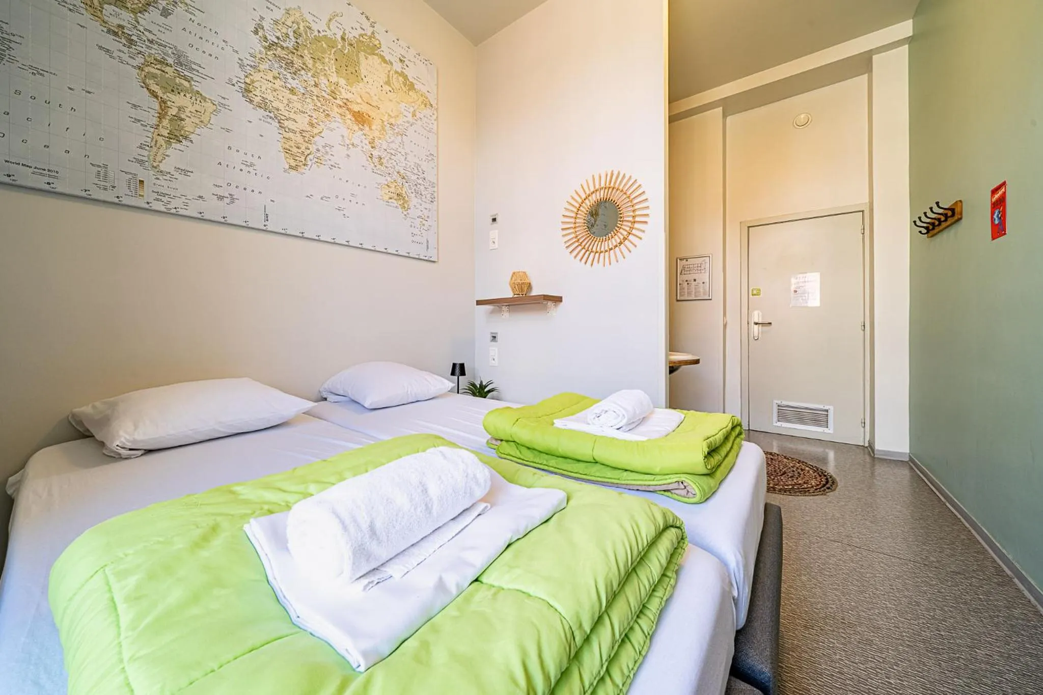 Bed in Auberge de Jeunesse de Tournai - Youth Hostel