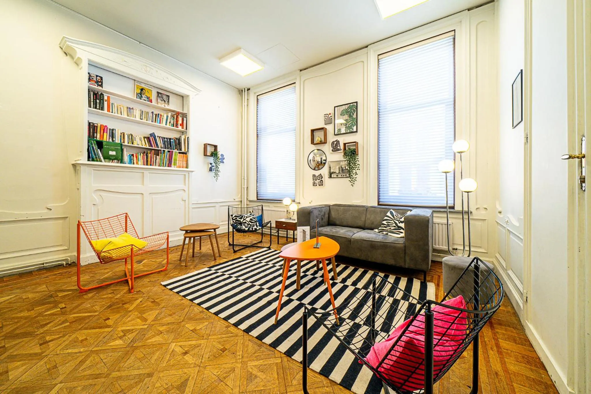 Living room in Auberge de Jeunesse de Tournai - Youth Hostel