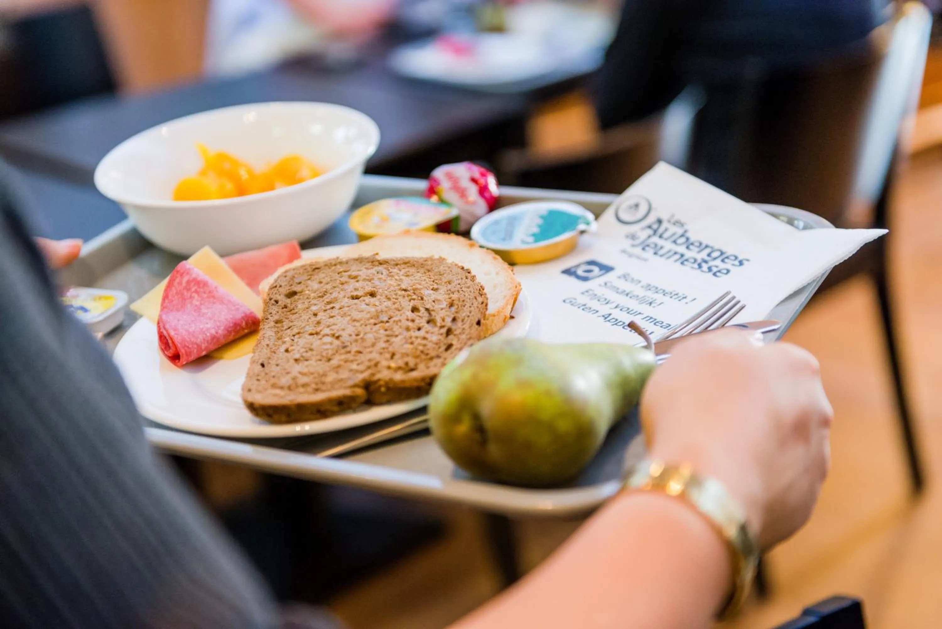 Restaurant/places to eat in Auberge de Jeunesse de Namur