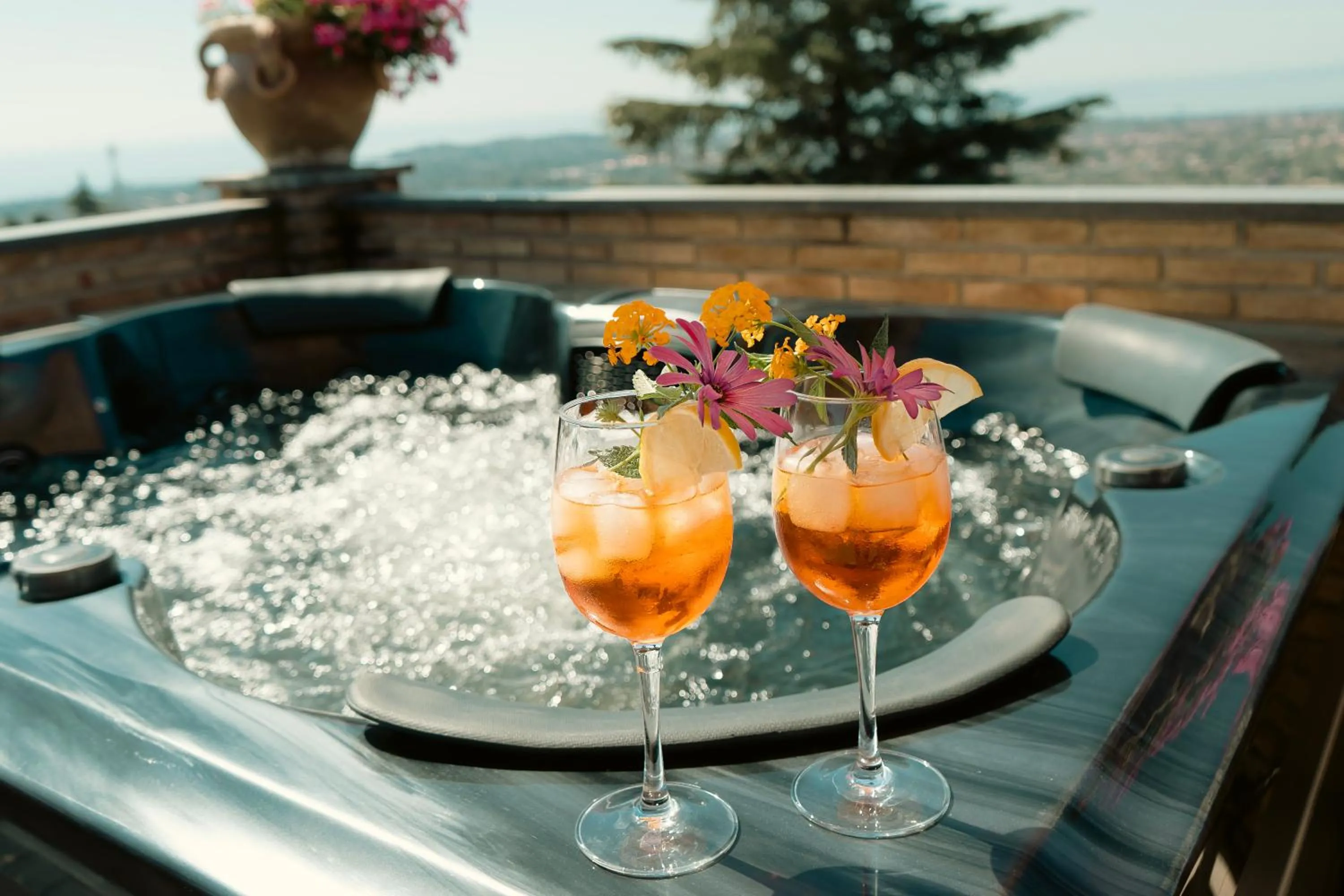 Natural landscape in Etna Royal View