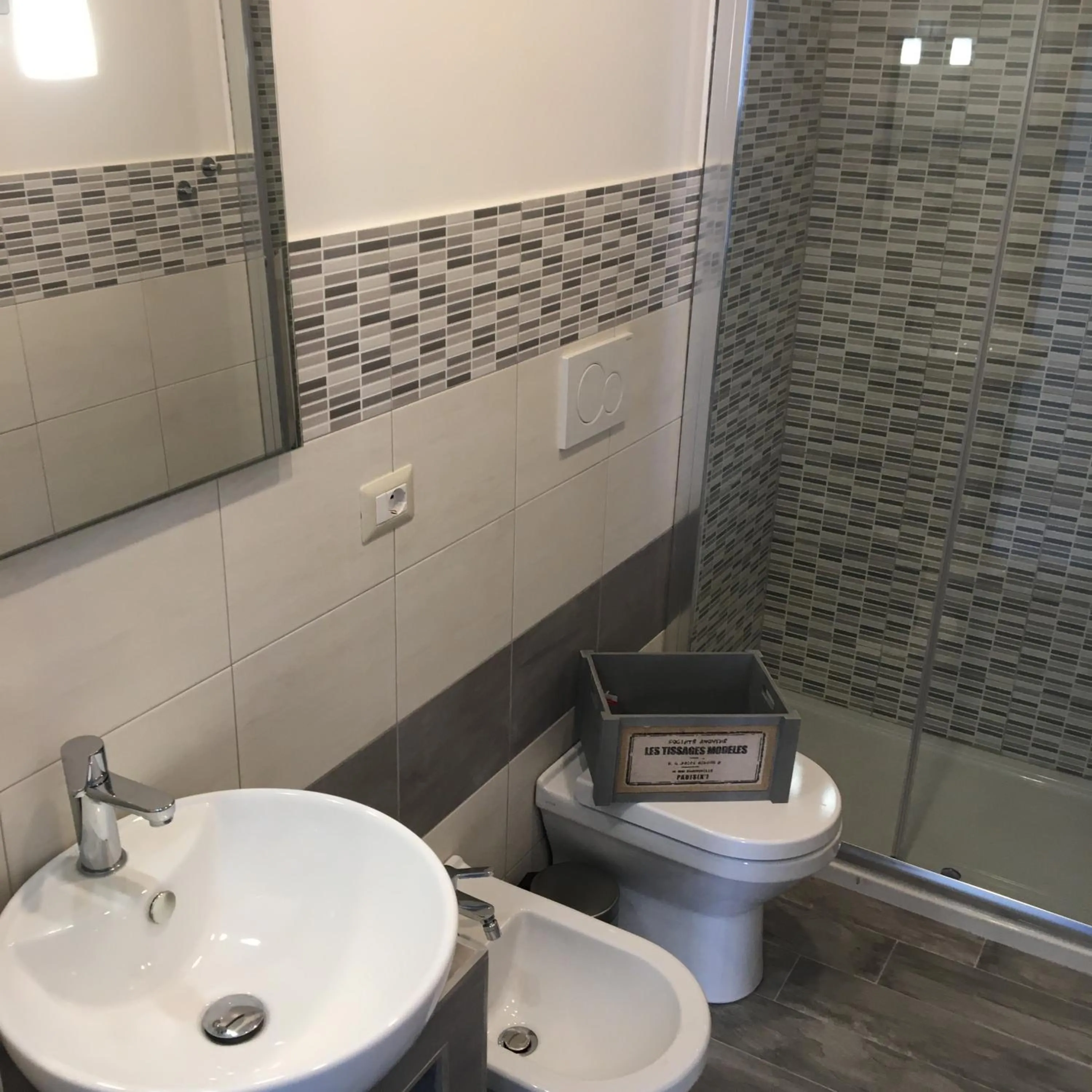 Toilet in B&B IL BASTIONE