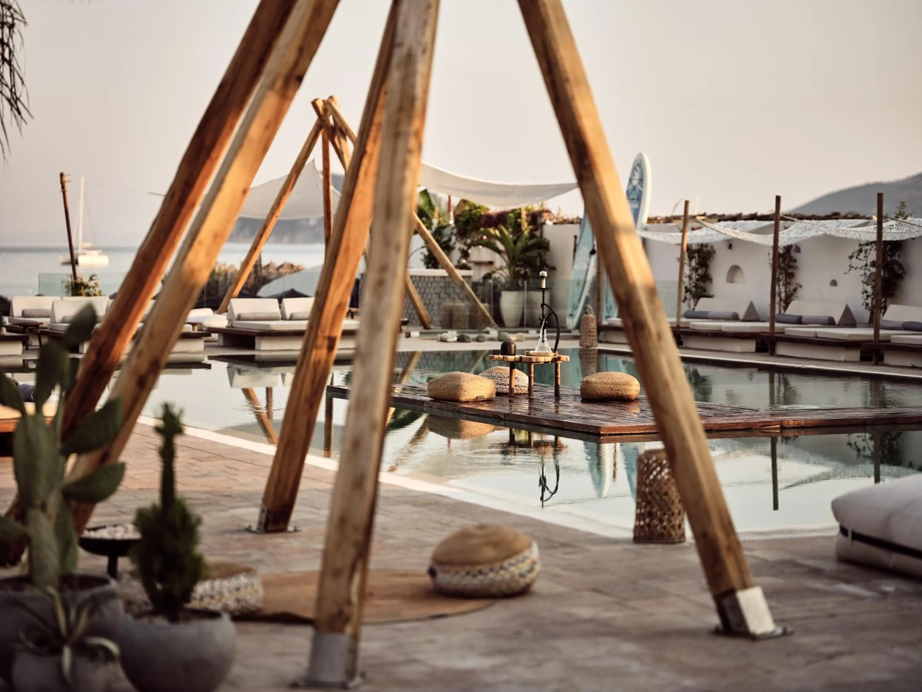 Pool view in GARDELLI RESORT