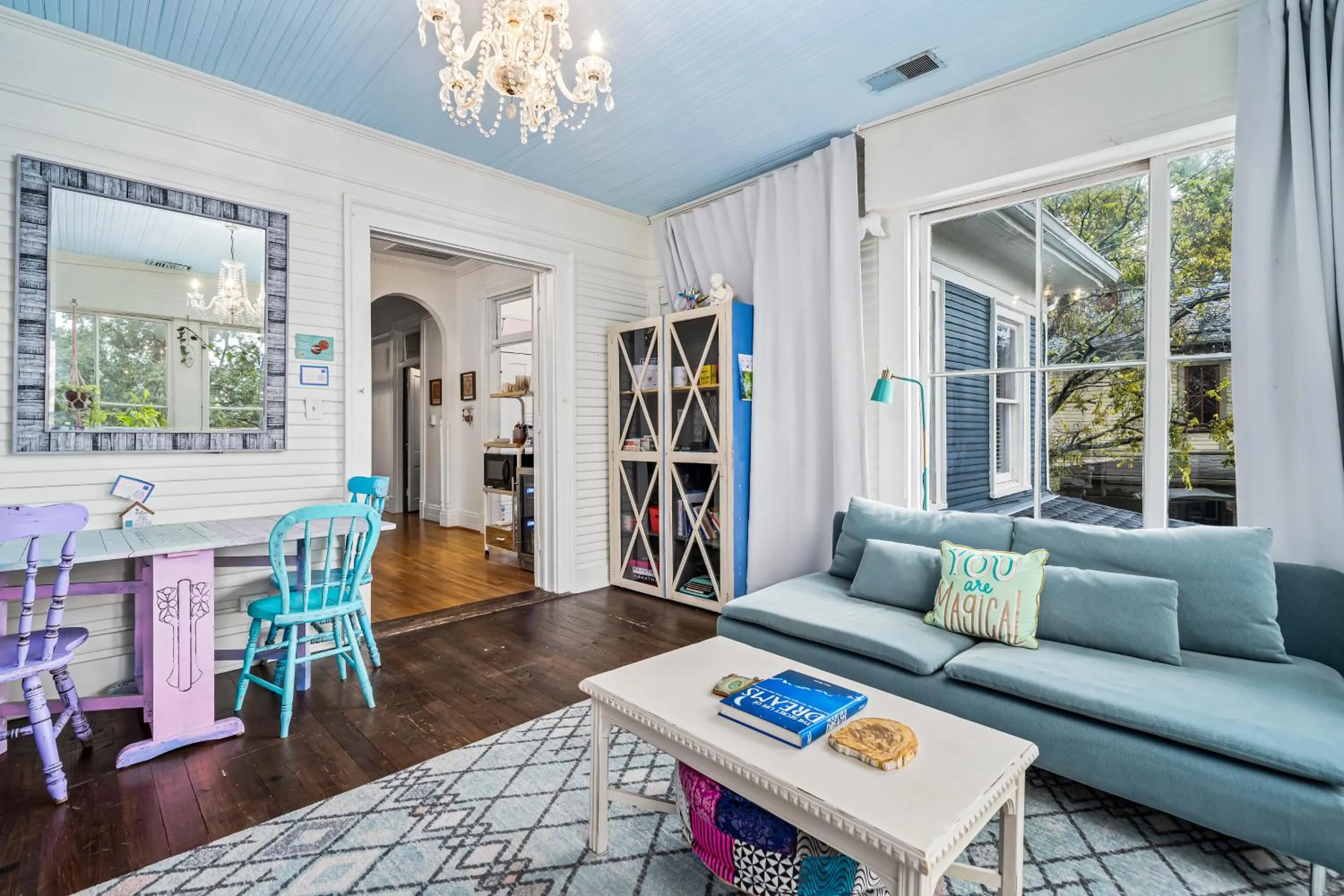 Dining area in Birmingham Tree House