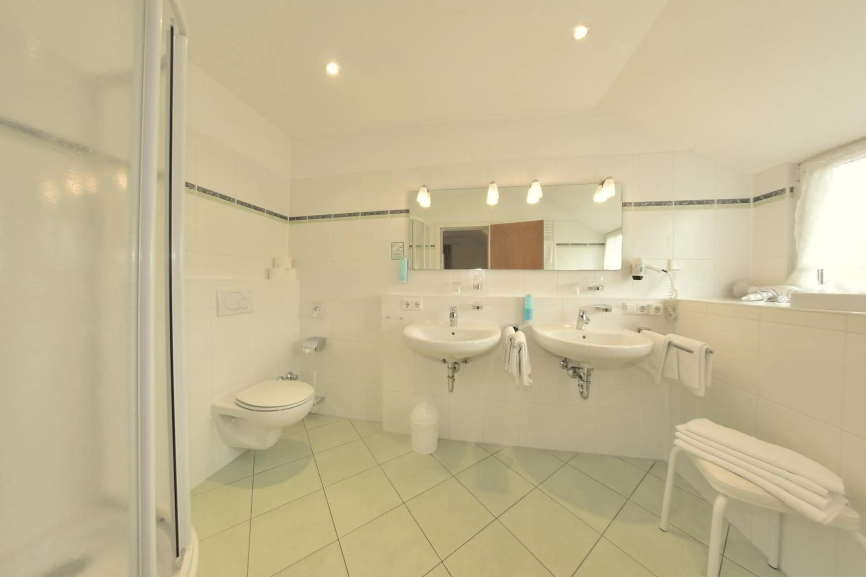 Bathroom in Hotel Hirschen