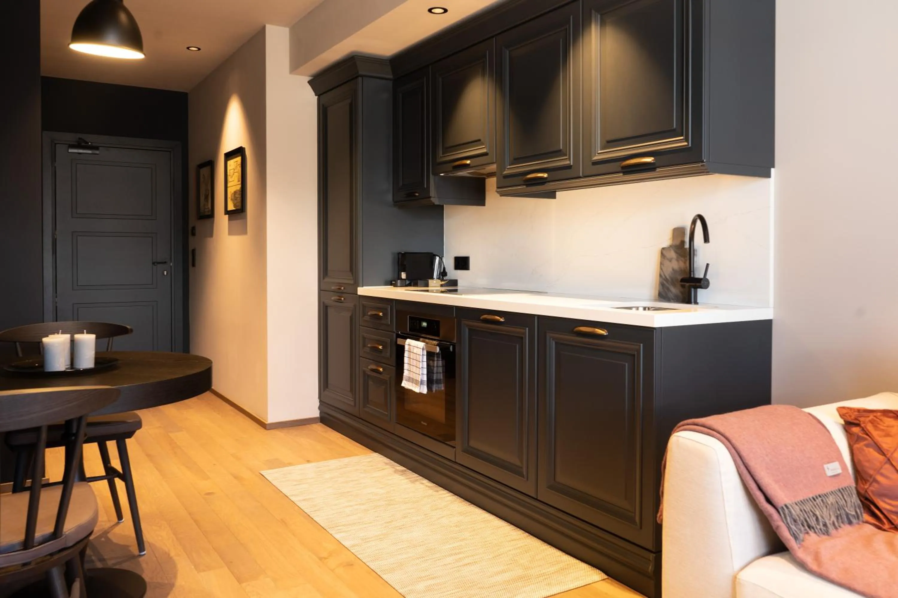 Kitchen or kitchenette in HERBERT - Boutique Apartments inkl Lungau Card