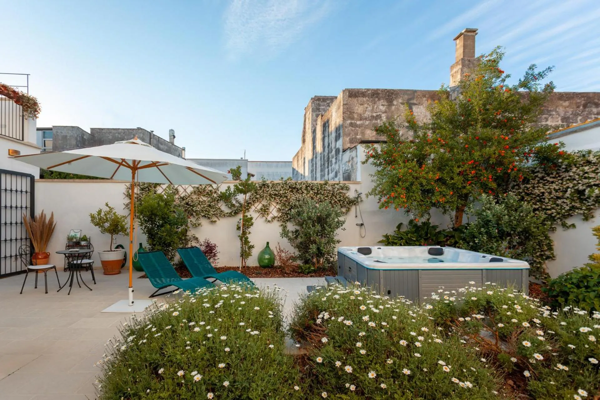 Garden in Il Palmento B&B