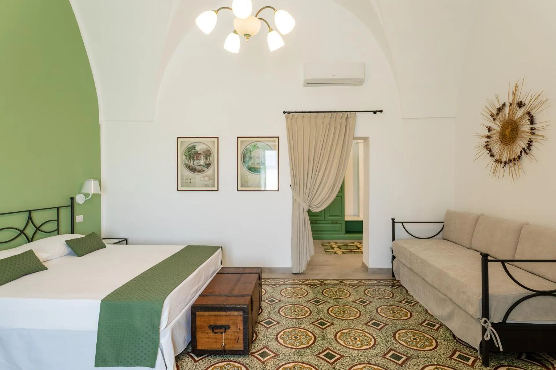 Bedroom in Il Palmento B&B