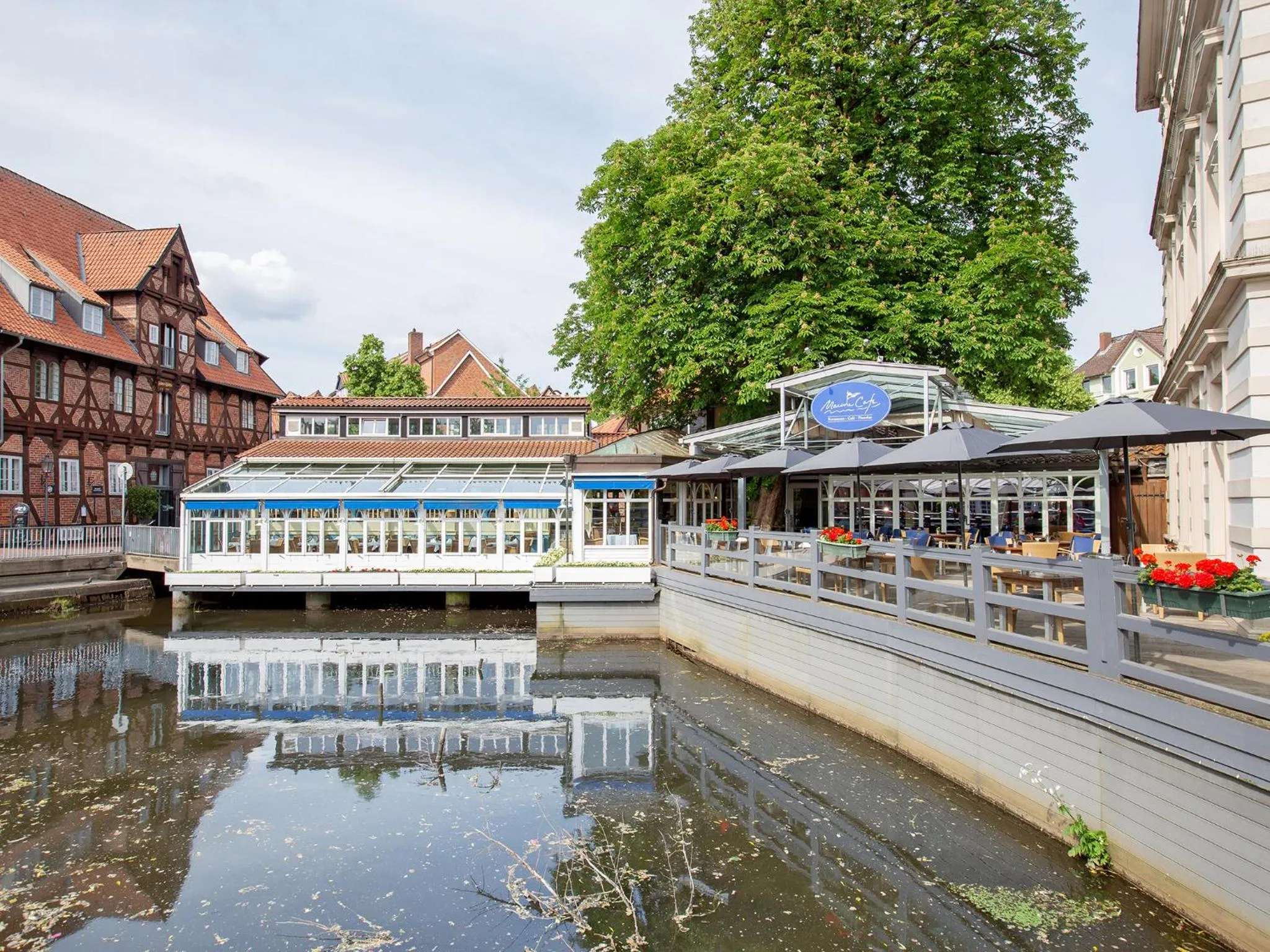 Restaurant/places to eat in DORMERO Hotel Bergström Lüneburg