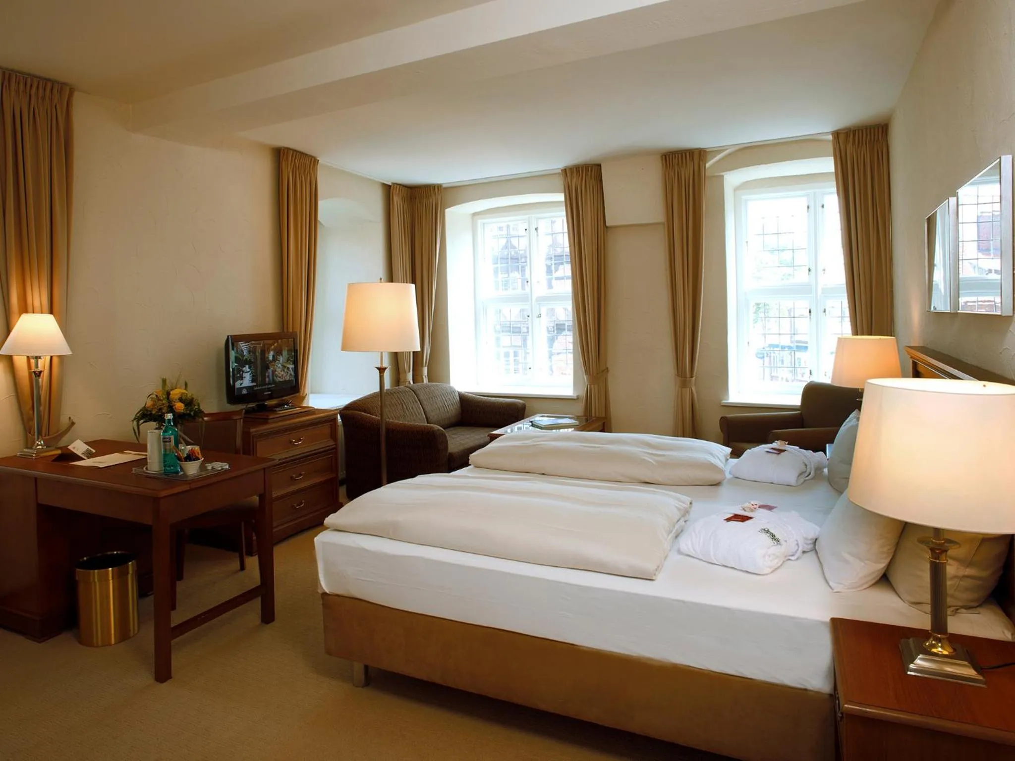 Photo of the whole room, Bed in DORMERO Hotel Bergström Lüneburg