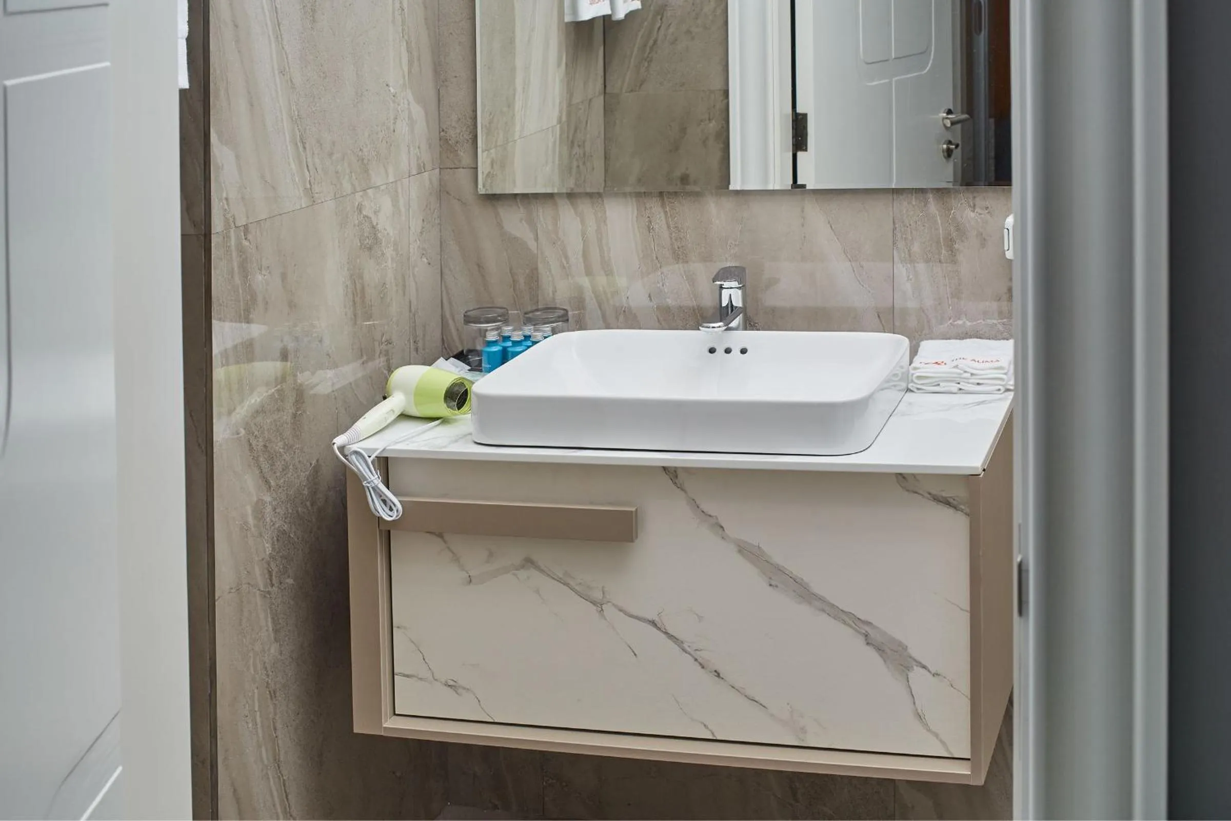 Bathroom in The Alima Suites