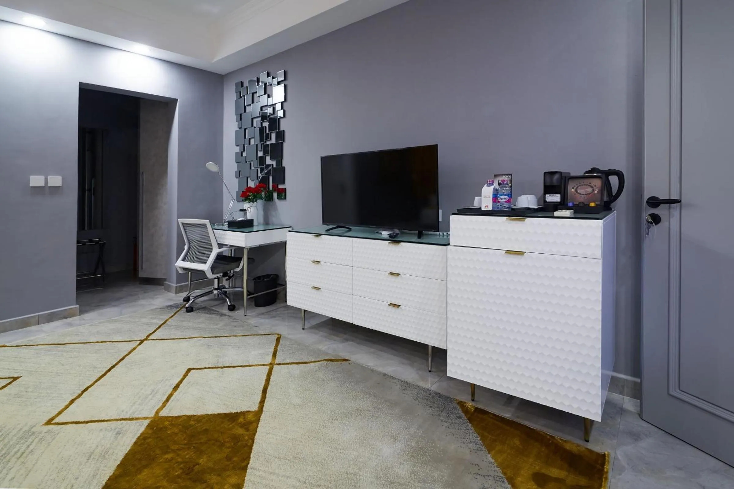 Bedroom in The Alima Suites