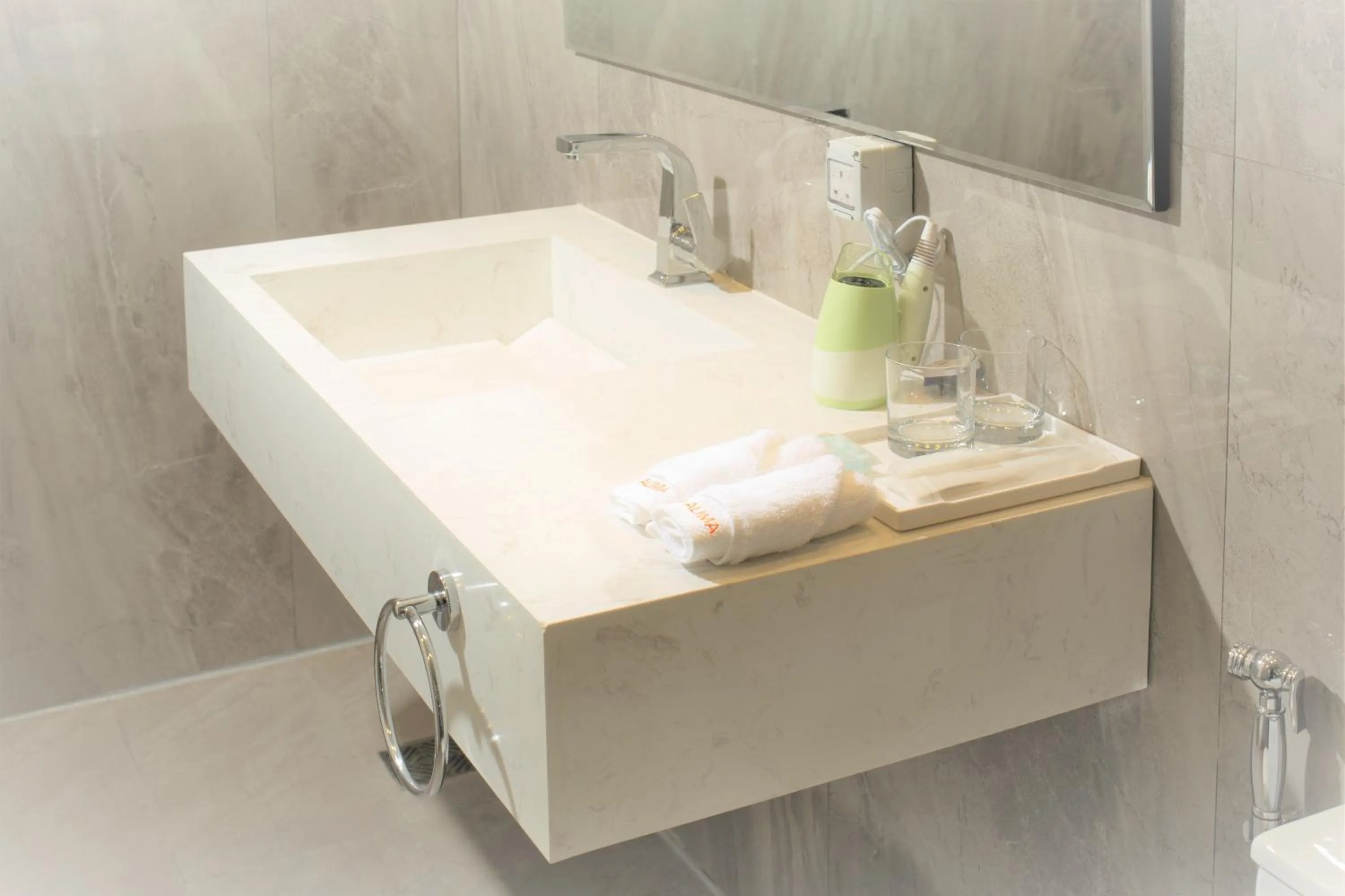 Bathroom in The Alima Suites