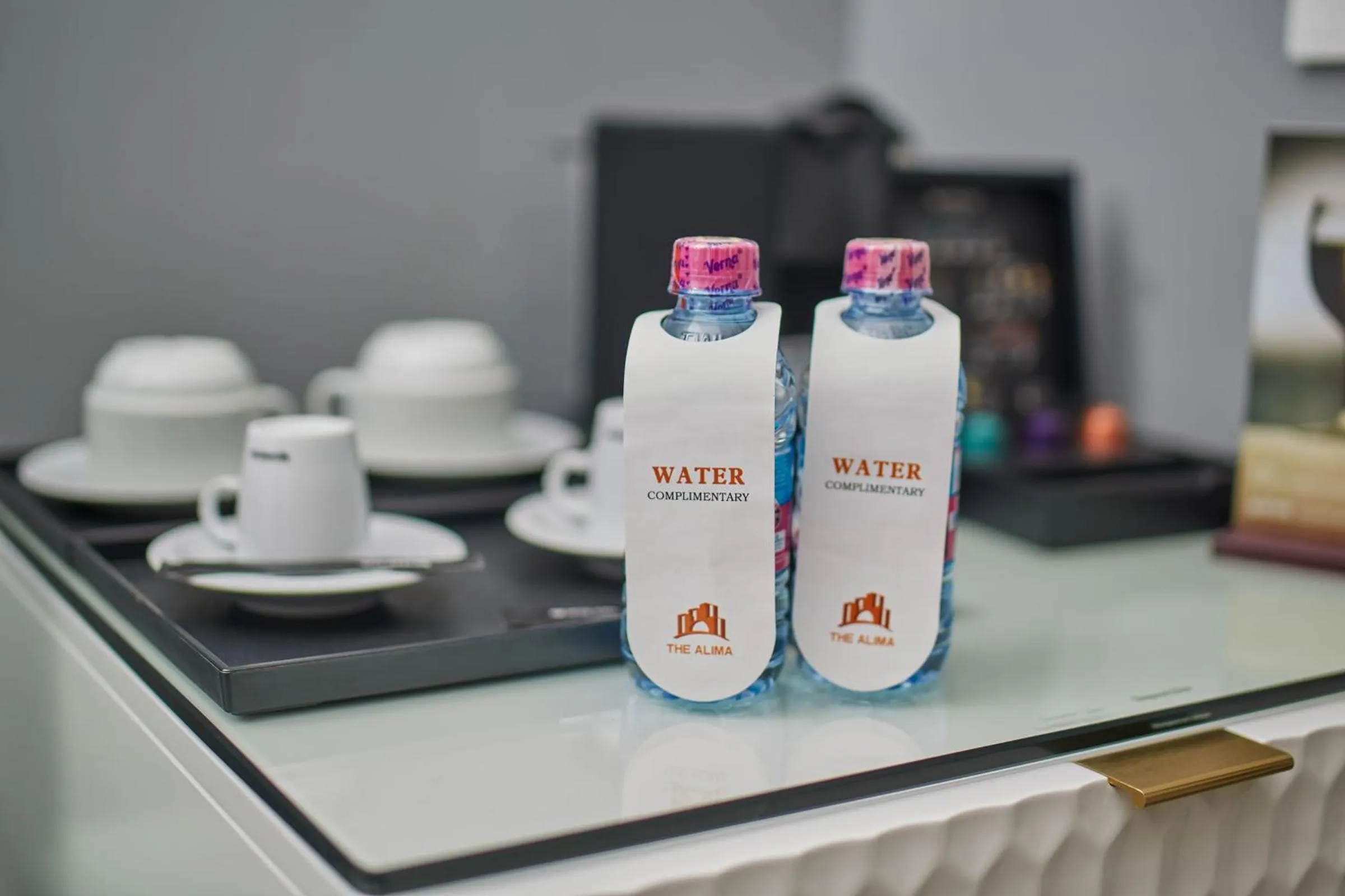 Coffee/tea facilities in The Alima Suites