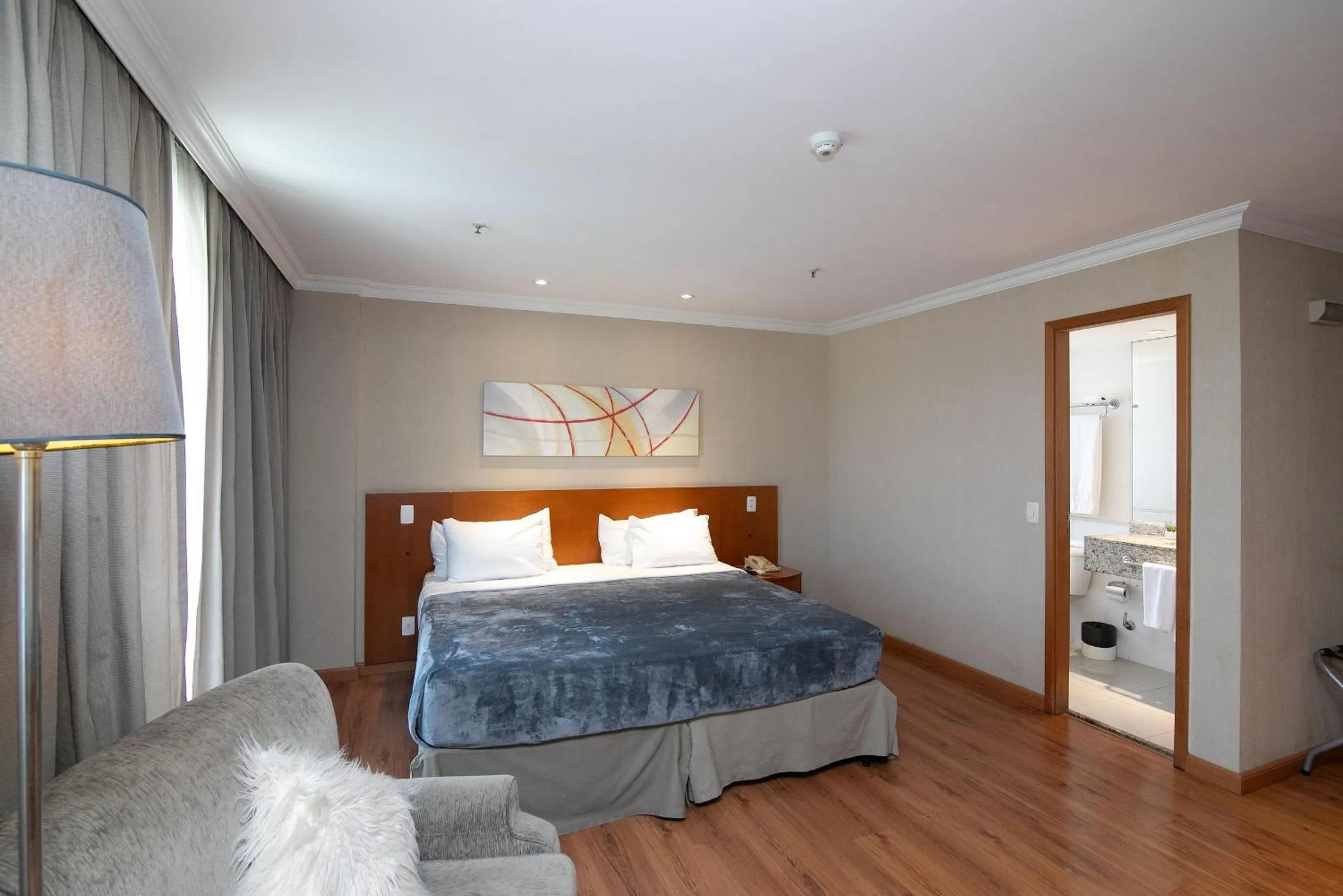 Bedroom, Bed in Flat Barra First