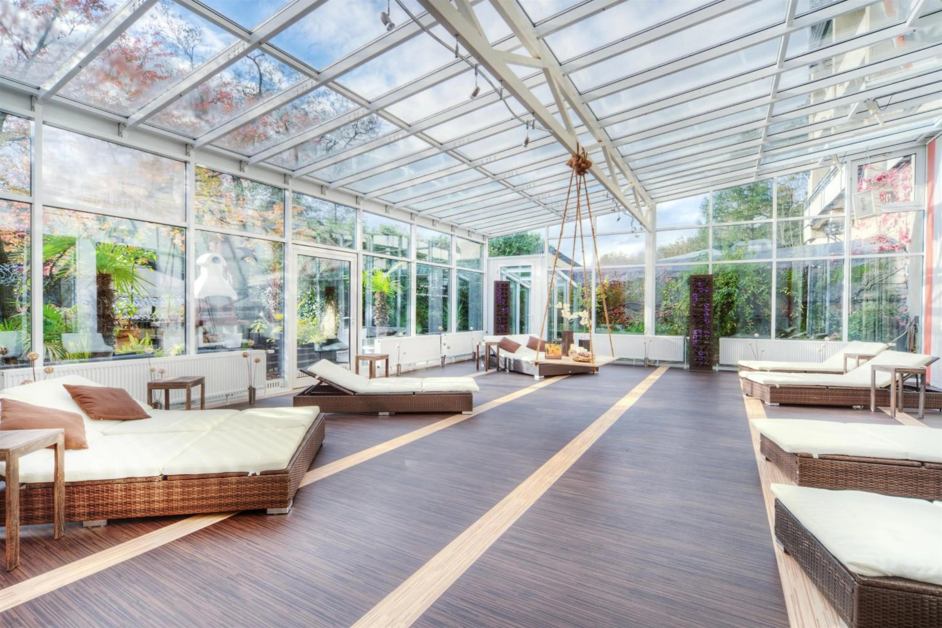 Sauna in Hotelpark der Westerwald Treff