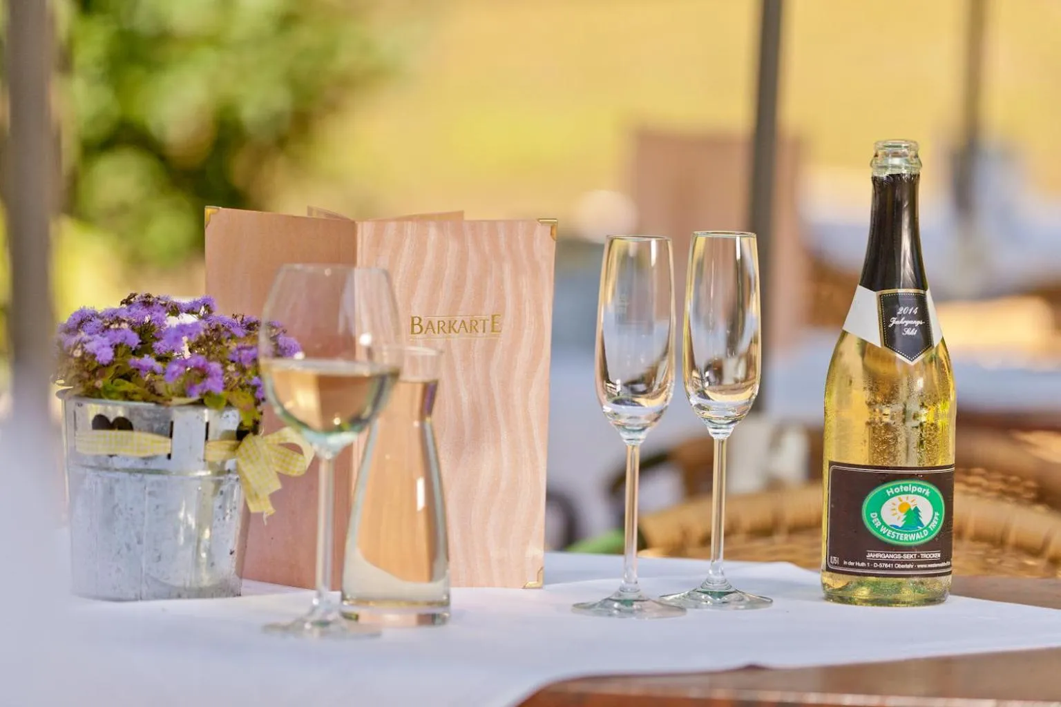 Food and drinks in Hotelpark der Westerwald Treff