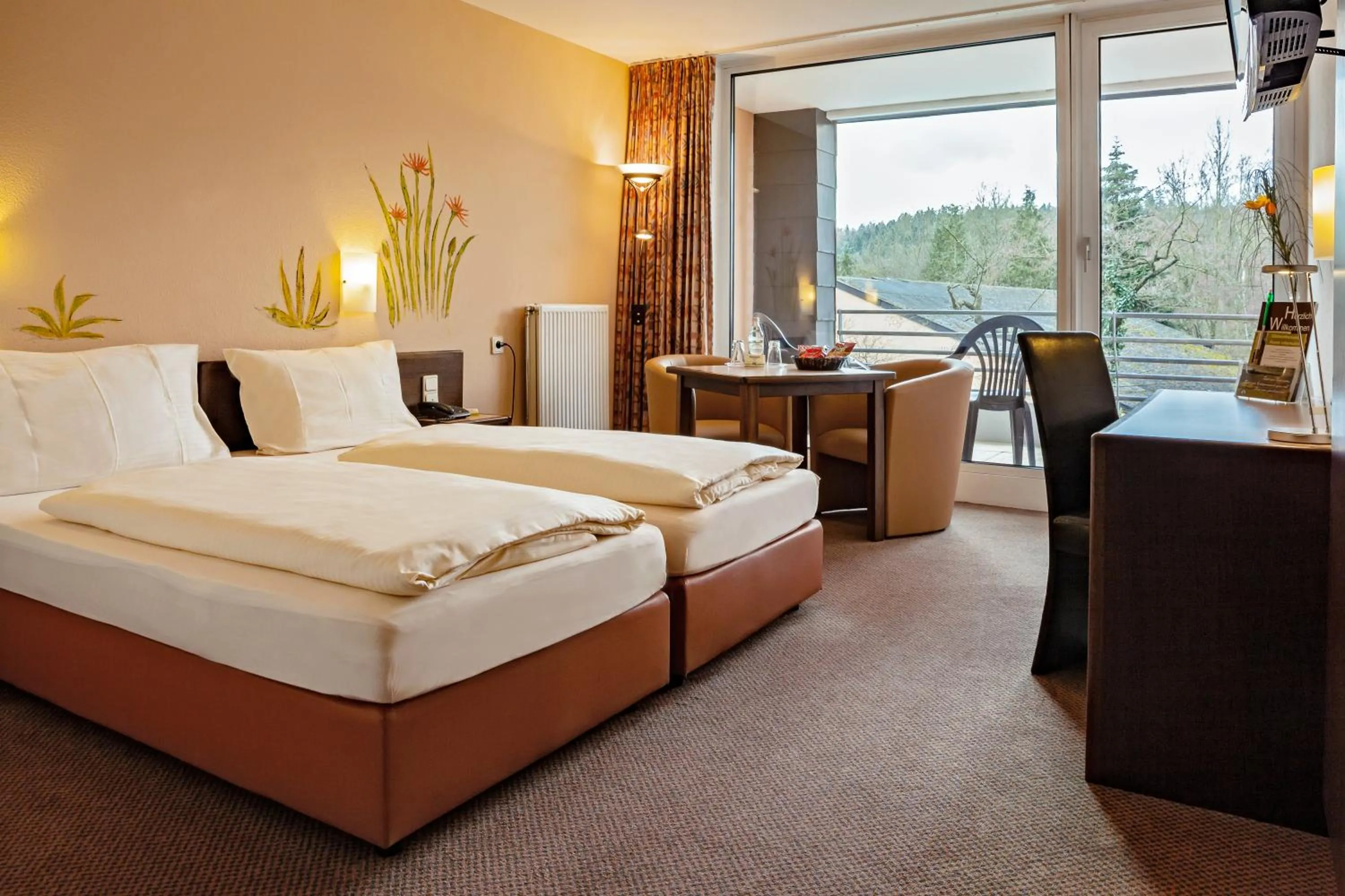 Photo of the whole room, Bed in Hotelpark der Westerwald Treff