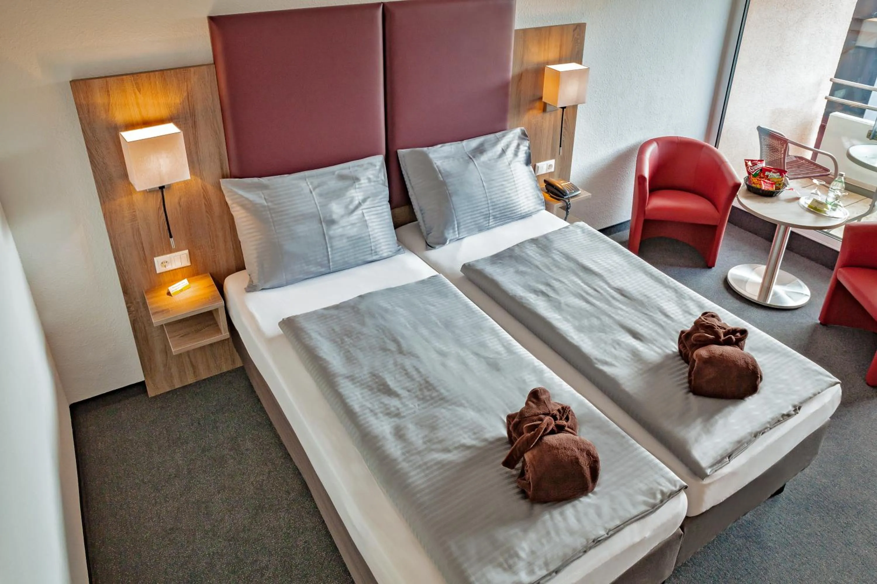 Photo of the whole room, Bed in Hotelpark der Westerwald Treff