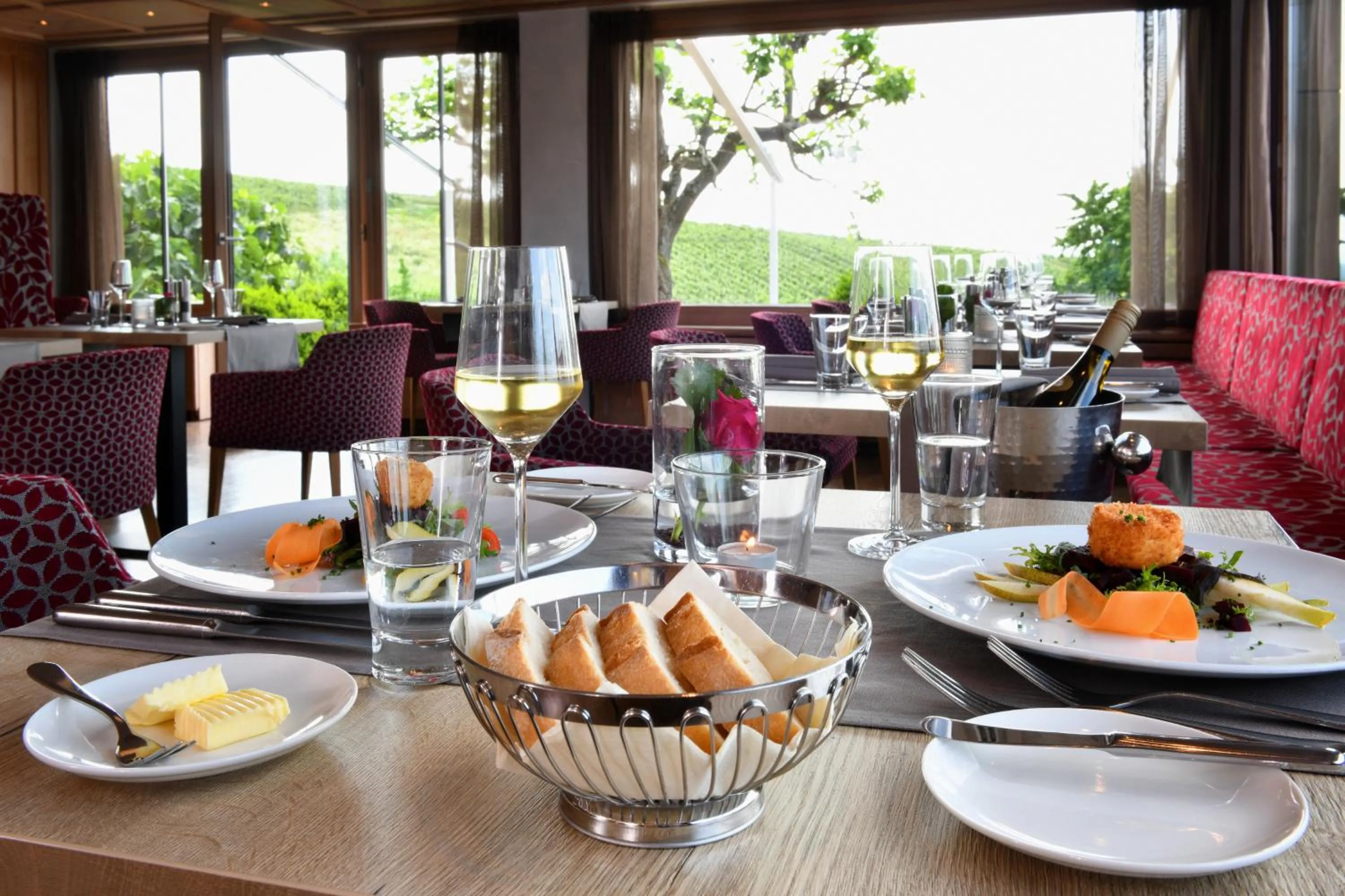 Restaurant/places to eat in Hotel Rebenhof