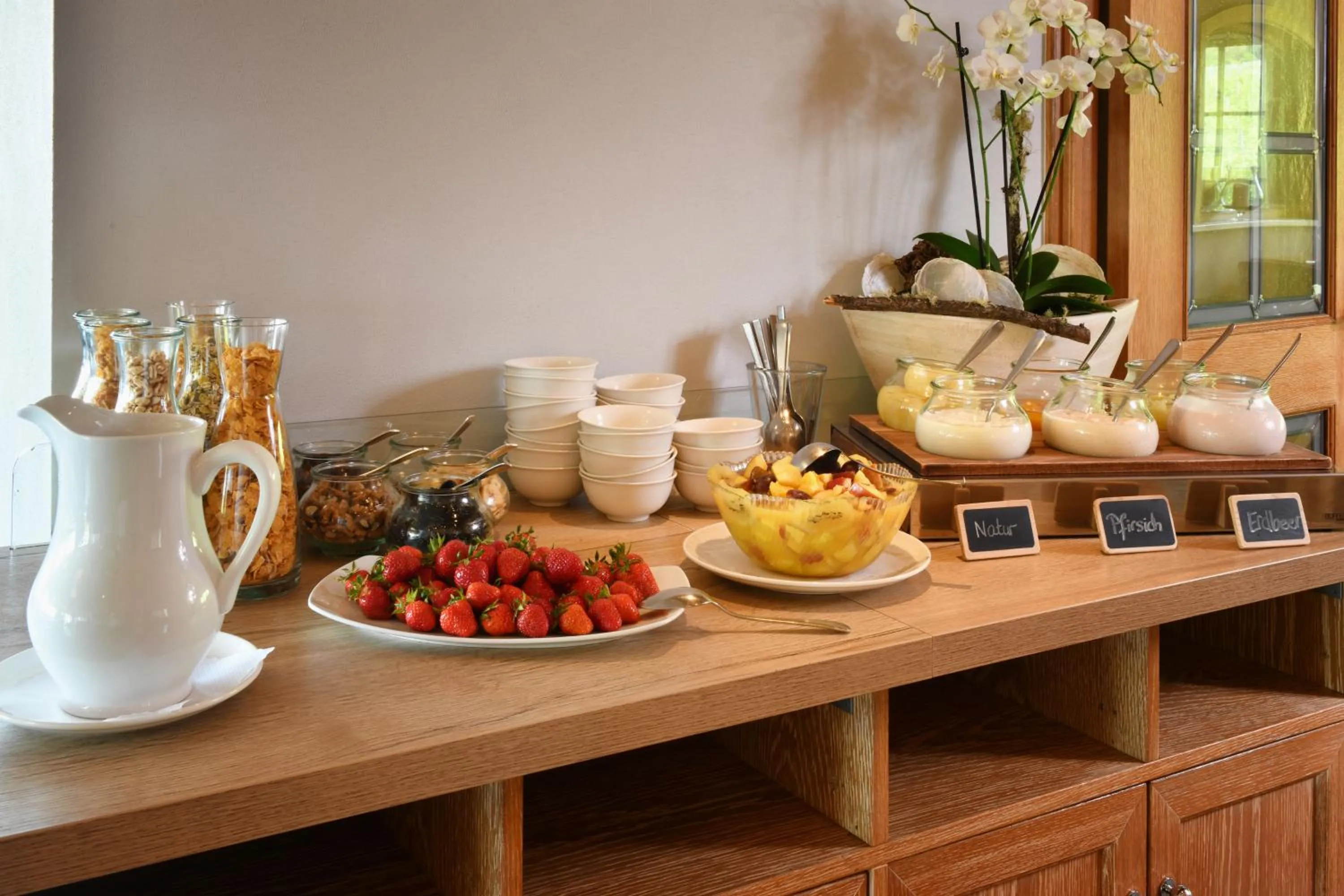 Breakfast in Hotel Rebenhof