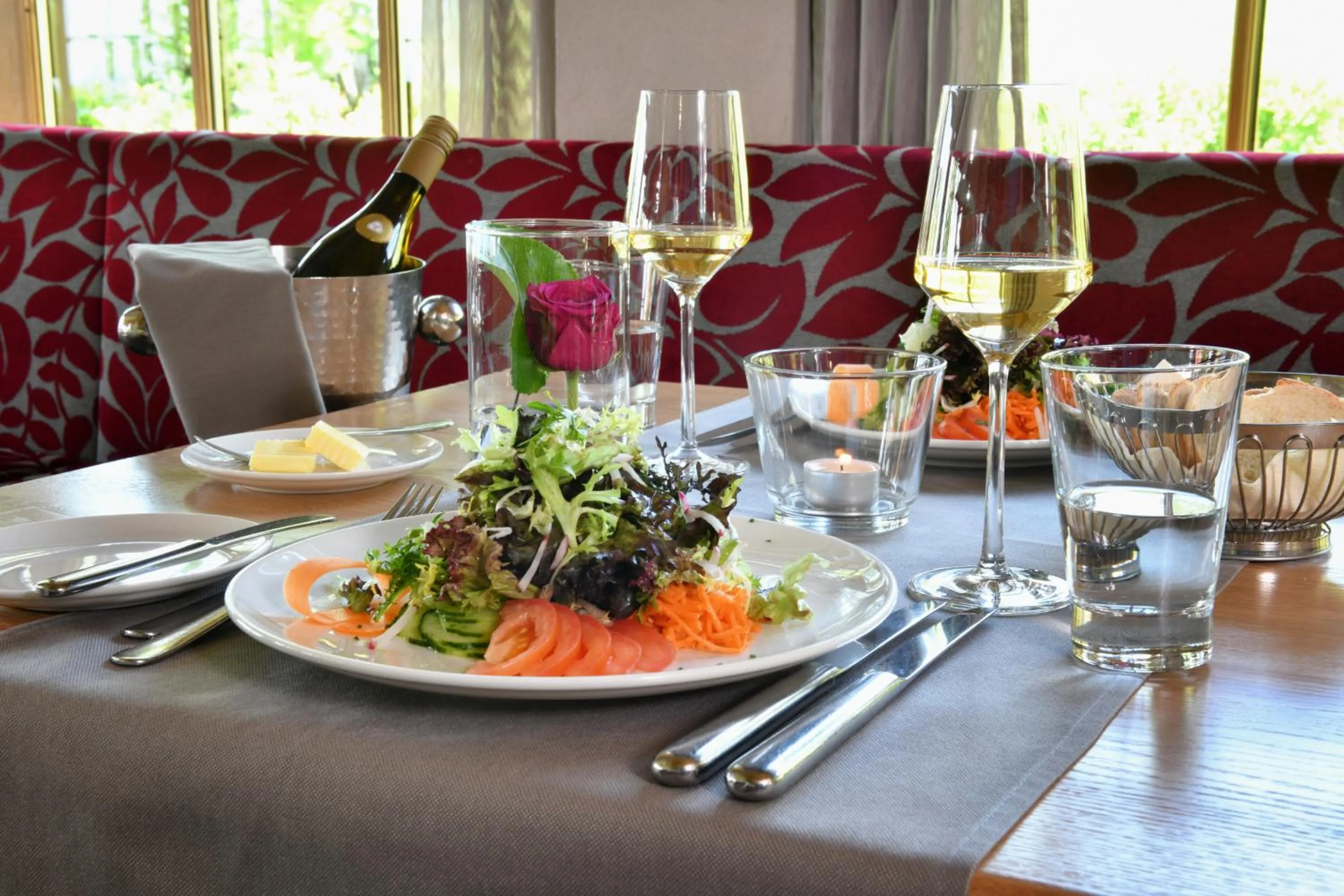 Restaurant/places to eat in Hotel Rebenhof