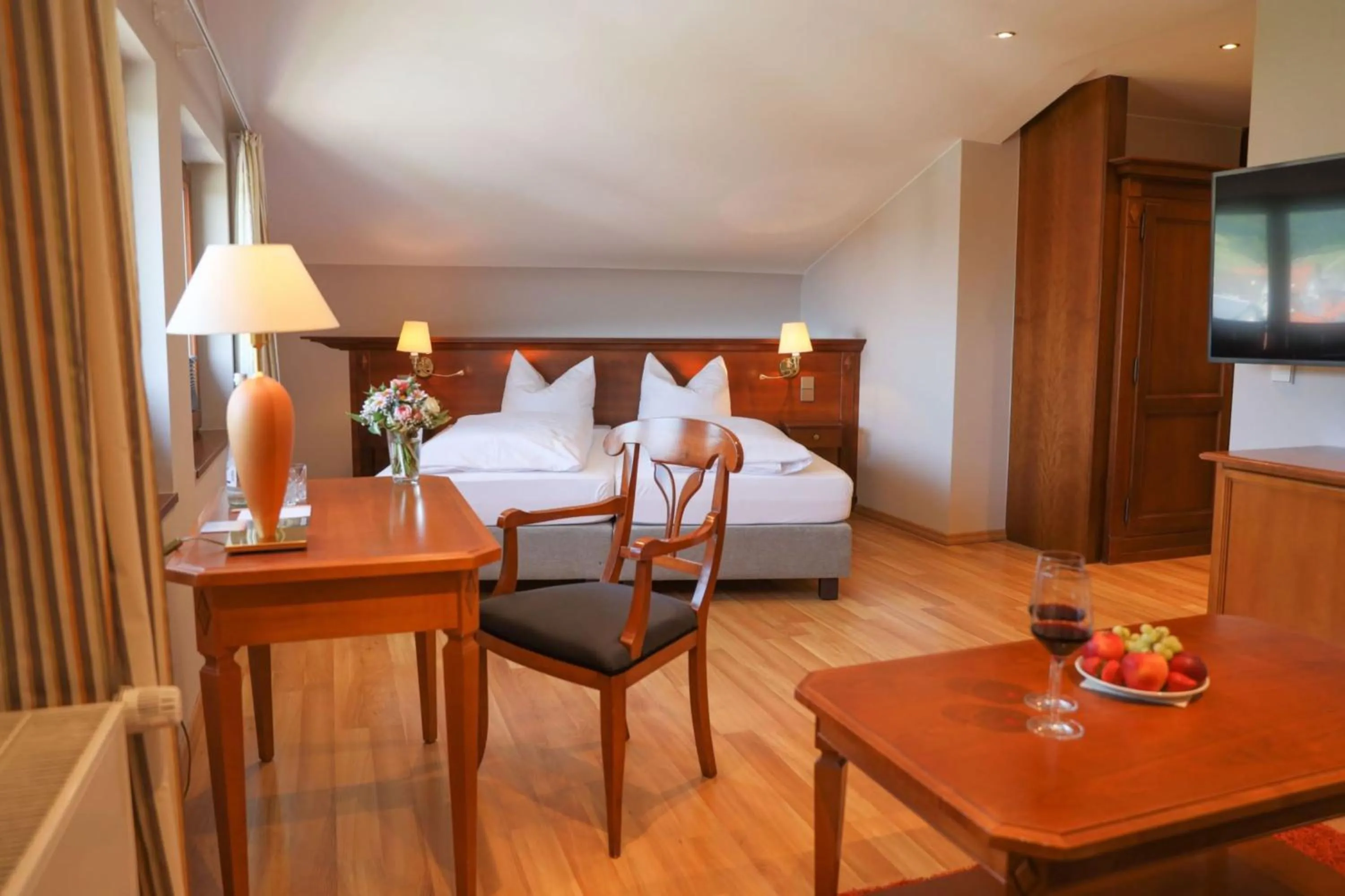 Photo of the whole room, Bed in Hotel Rebenhof