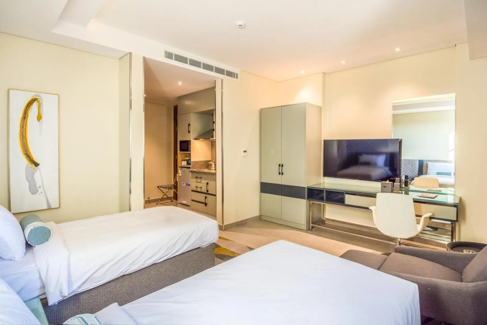 Bedroom, Bed in Ewaa Express Hotel - Tabuk