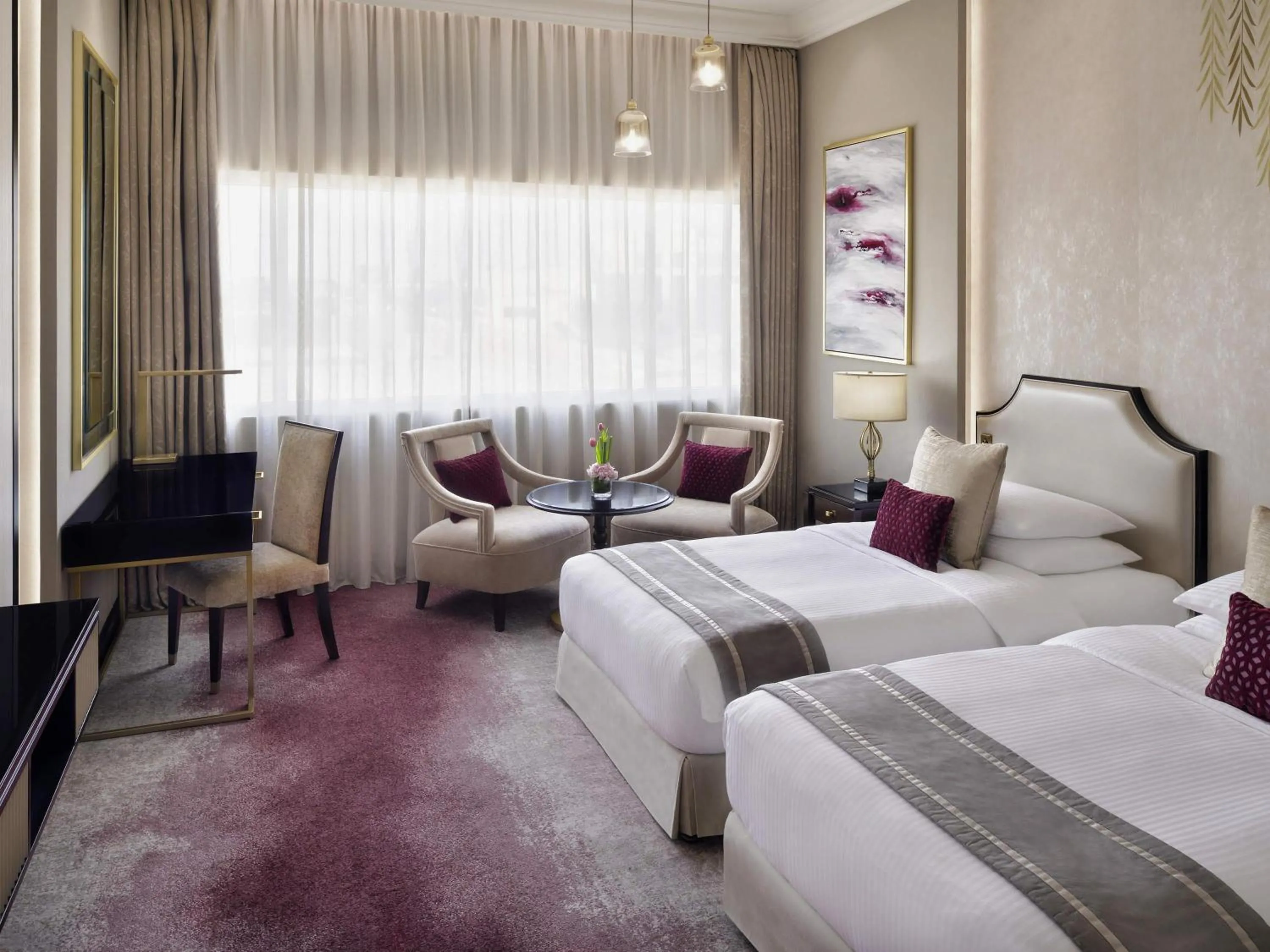 Bedroom, Bed in Mövenpick Hotel Bahrain