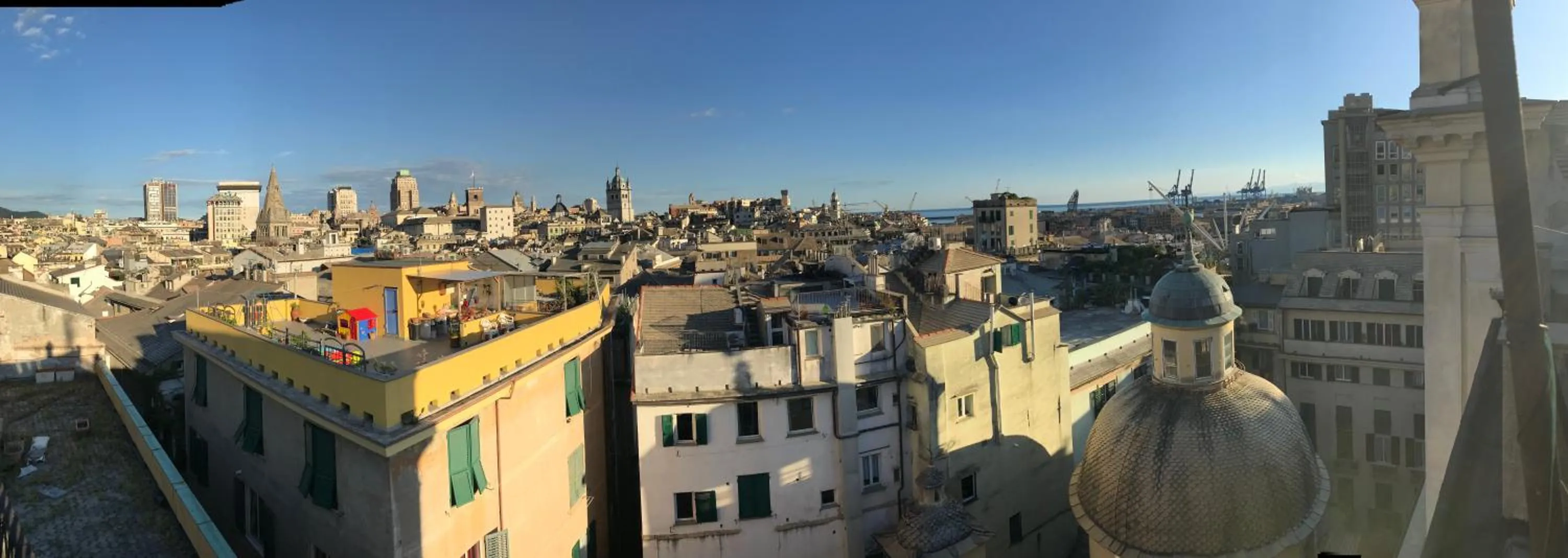 City view in Attico Palazzo Giustiniani