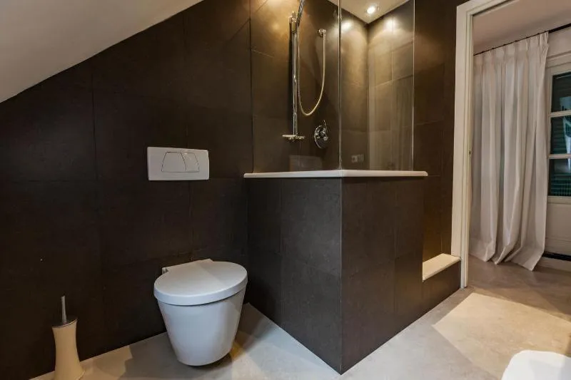 Shower in Attico Palazzo Giustiniani