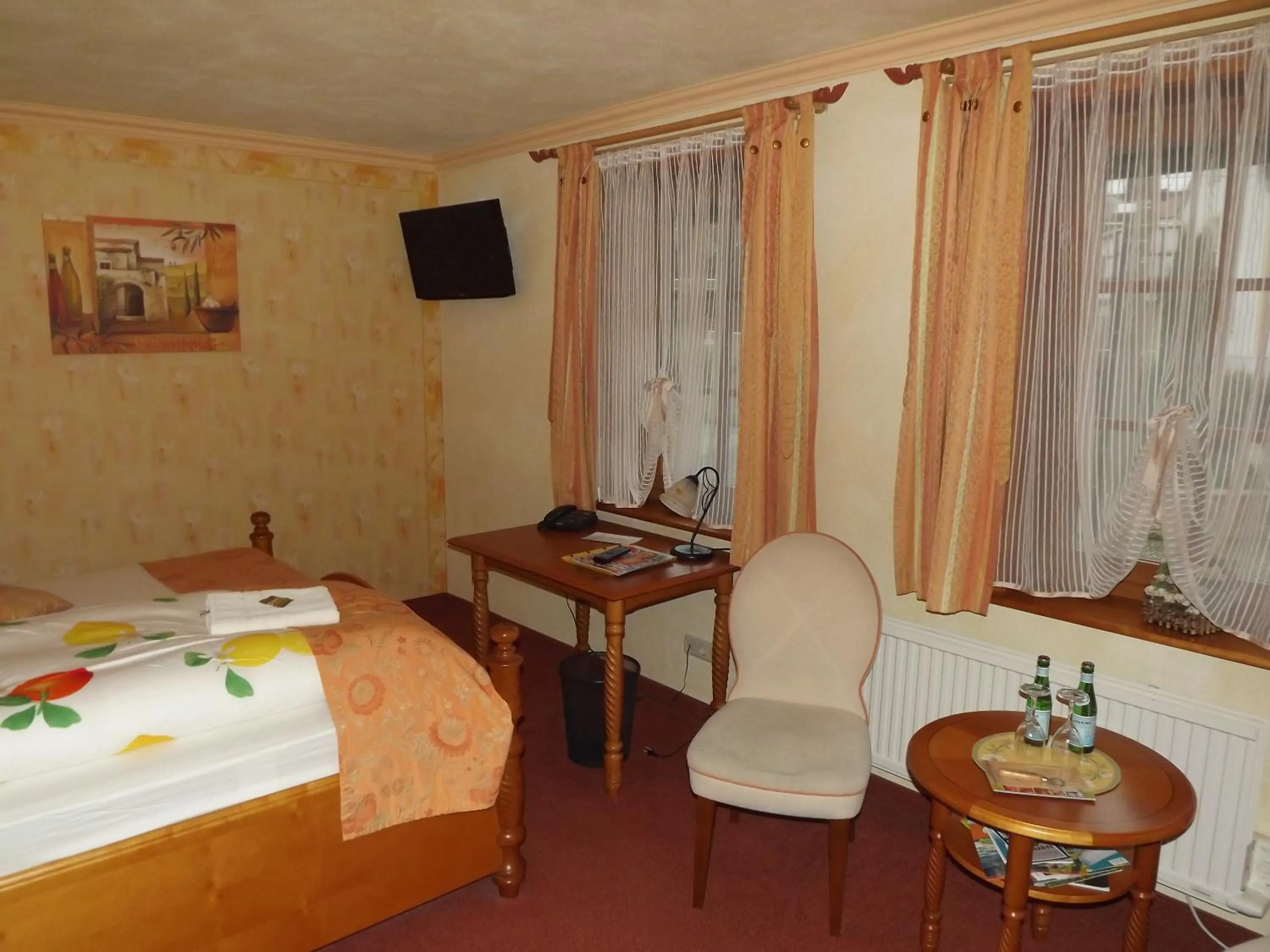 Bed in Hotel Piccolo