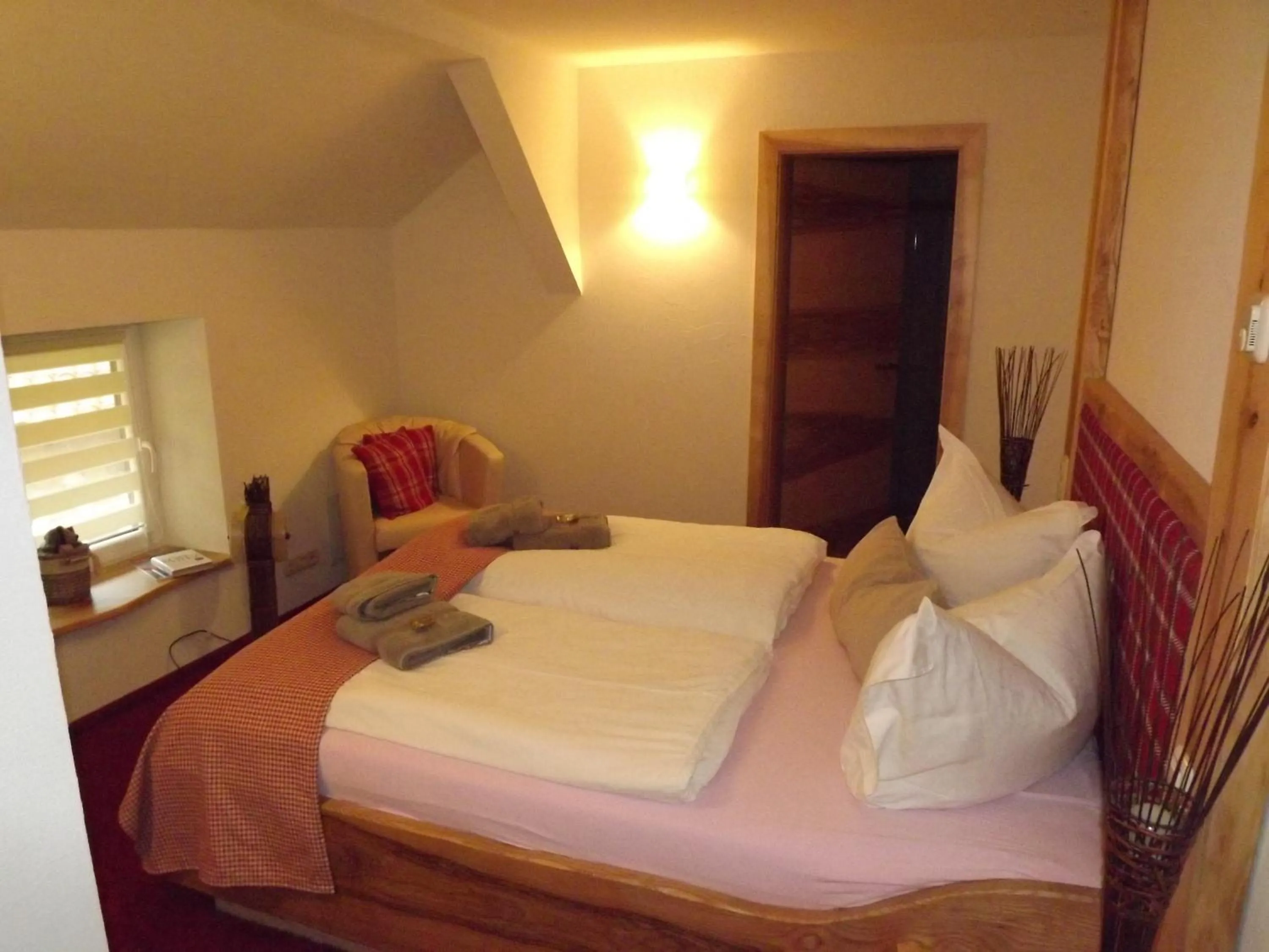 Bed in Hotel Piccolo