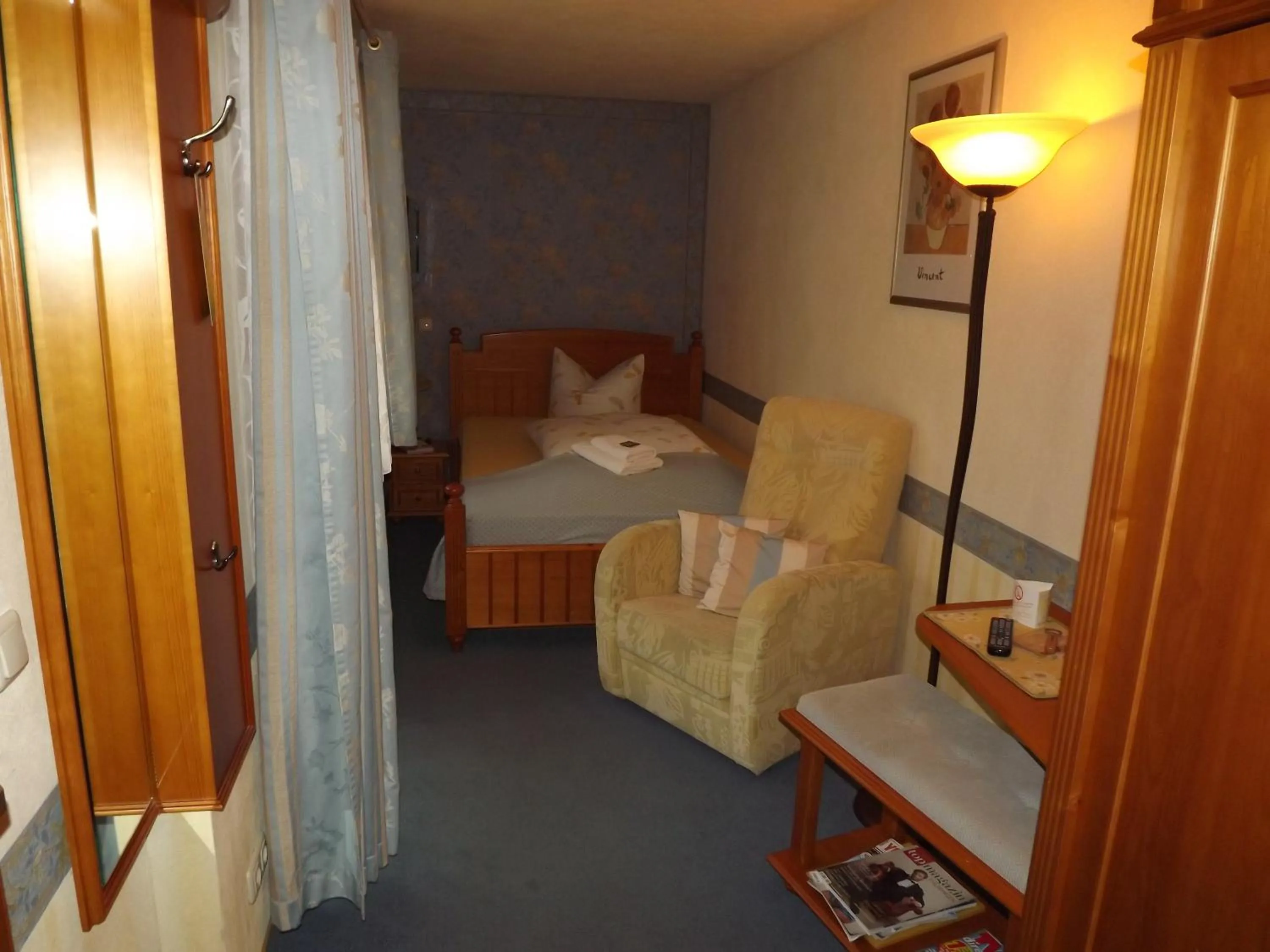 Bed in Hotel Piccolo