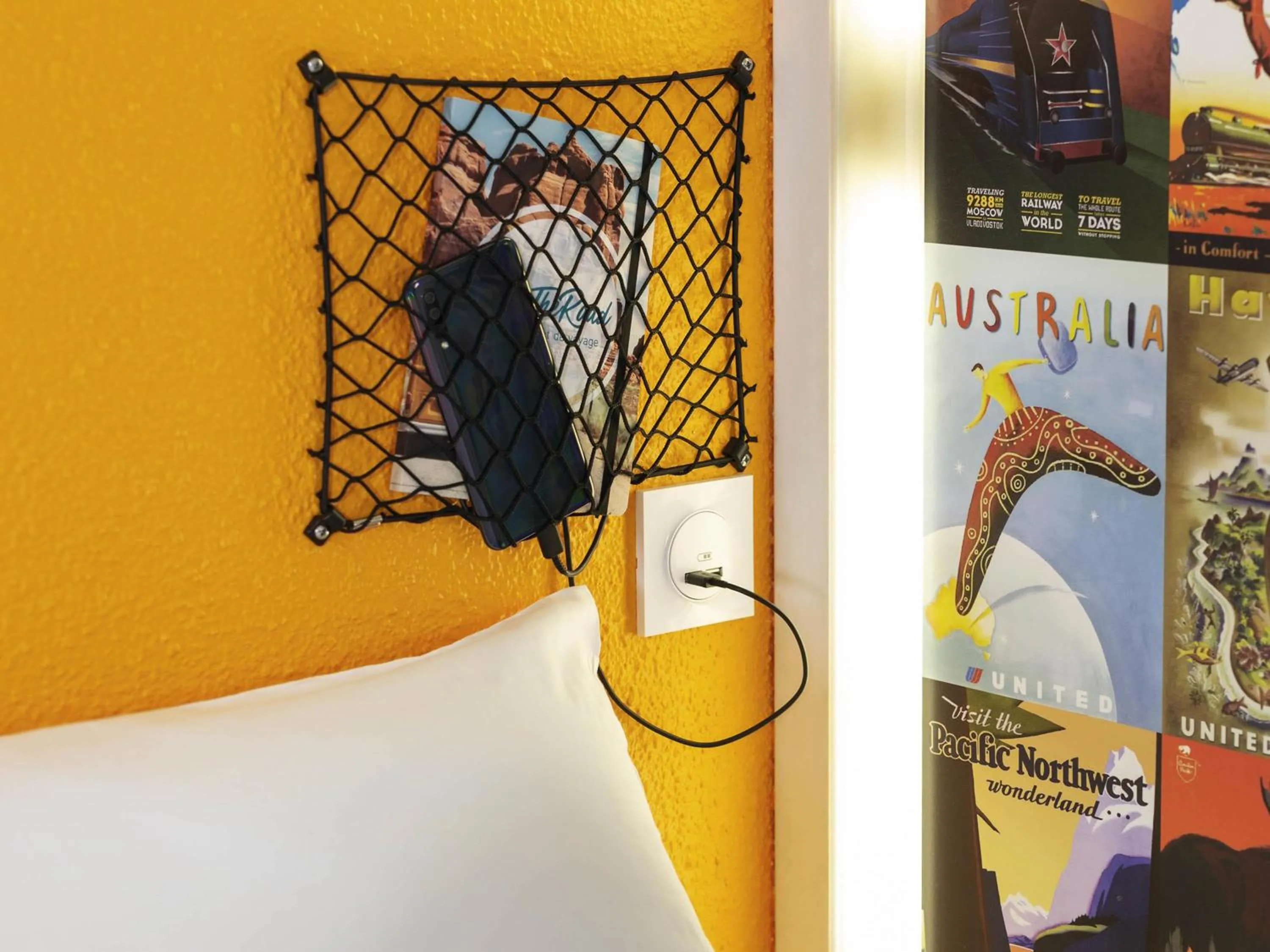 Bedroom in hotelF1 Nancy Sud