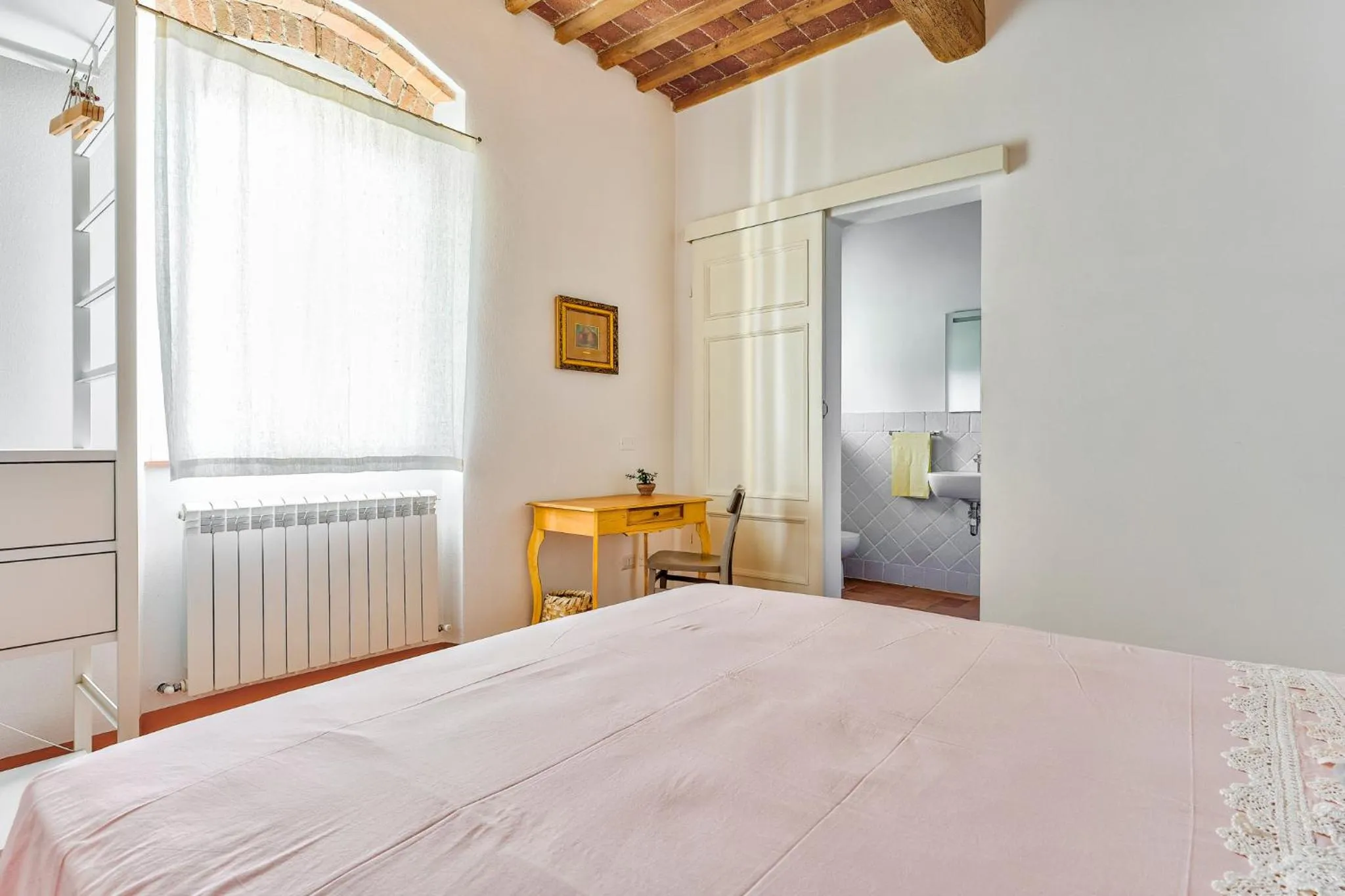 Bedroom, Bed in Villa Galgani