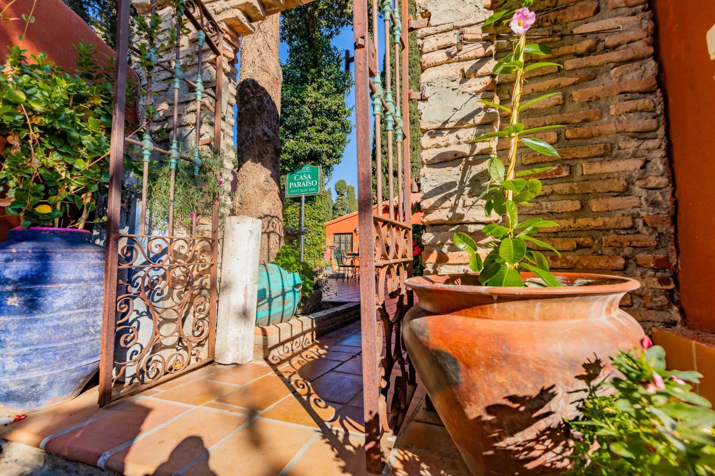 Patio in Casa Paraíso Boutique B&B