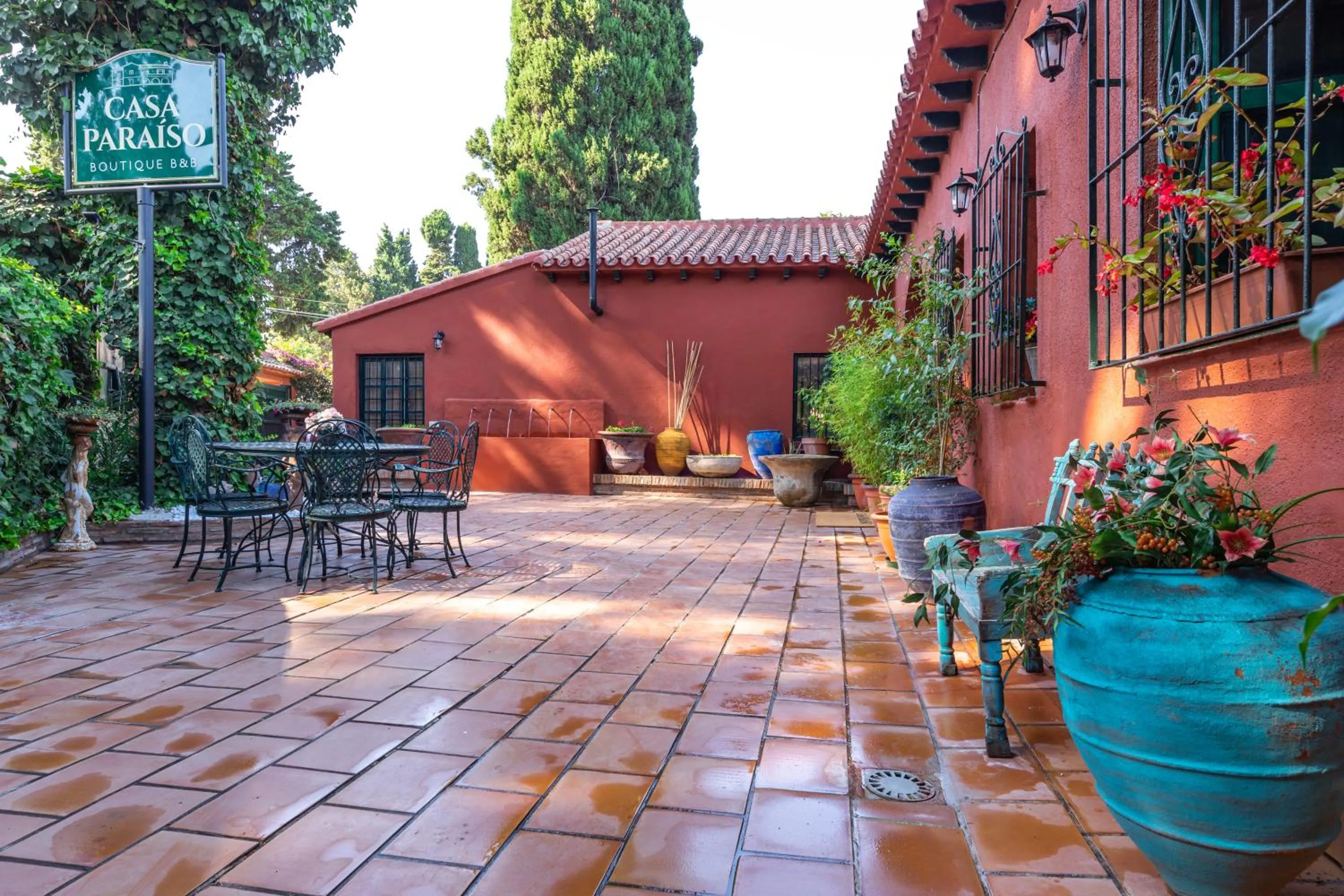Patio in Casa Paraíso Boutique B&B