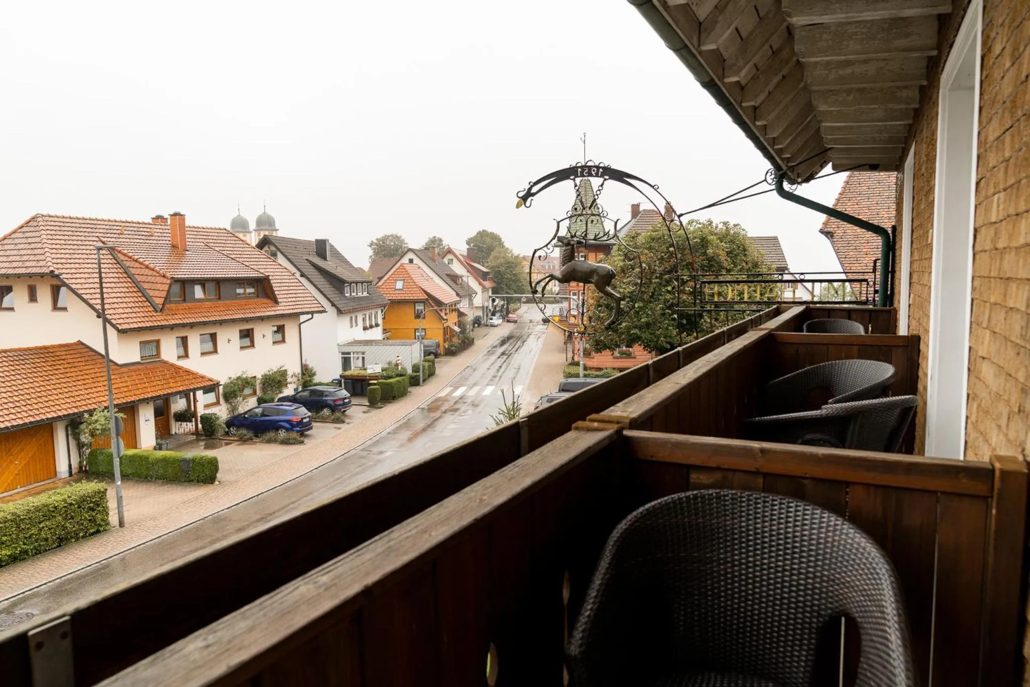 View (from property/room) in Der Hirschen