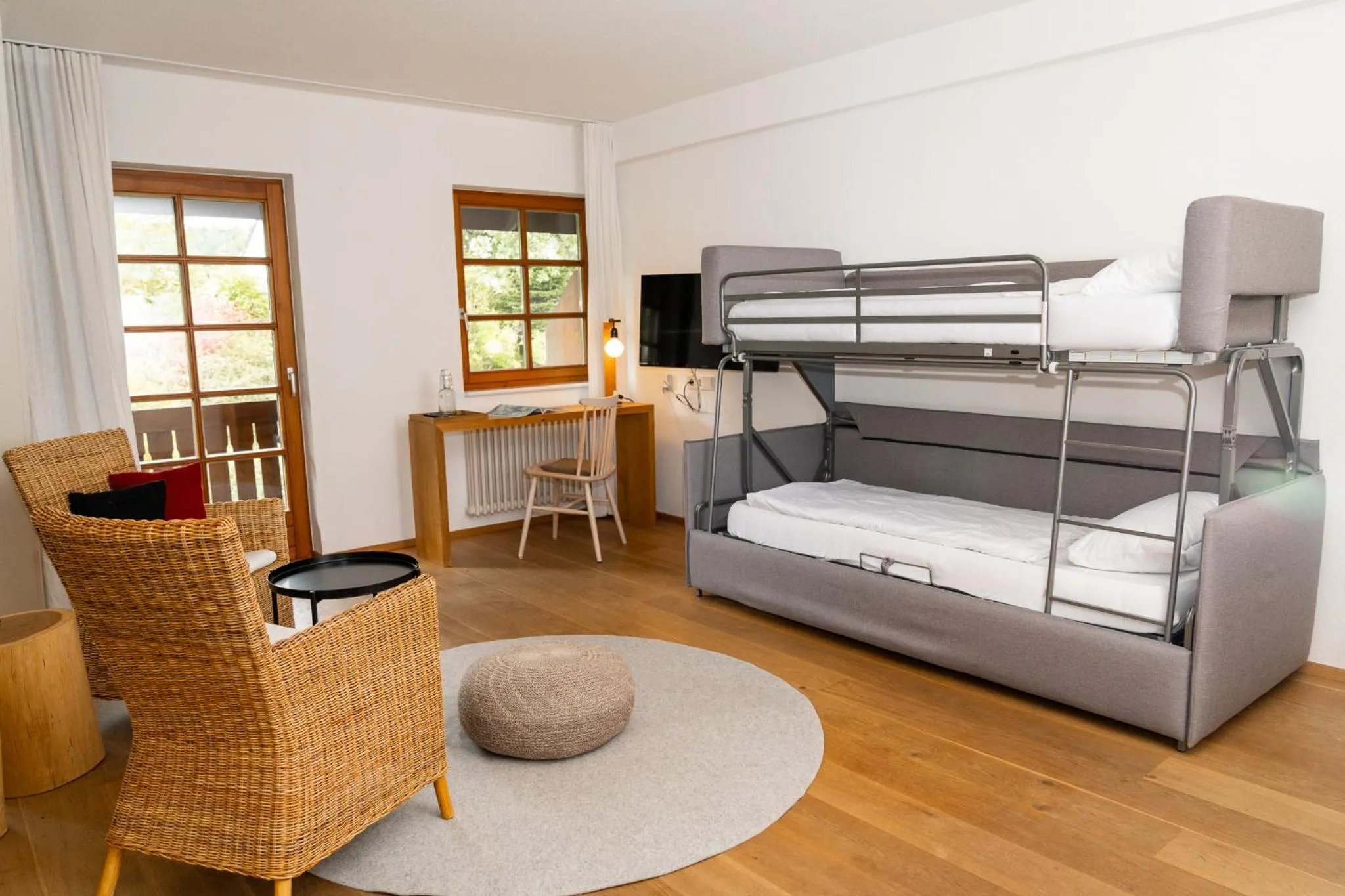 Photo of the whole room, Bed in Der Hirschen