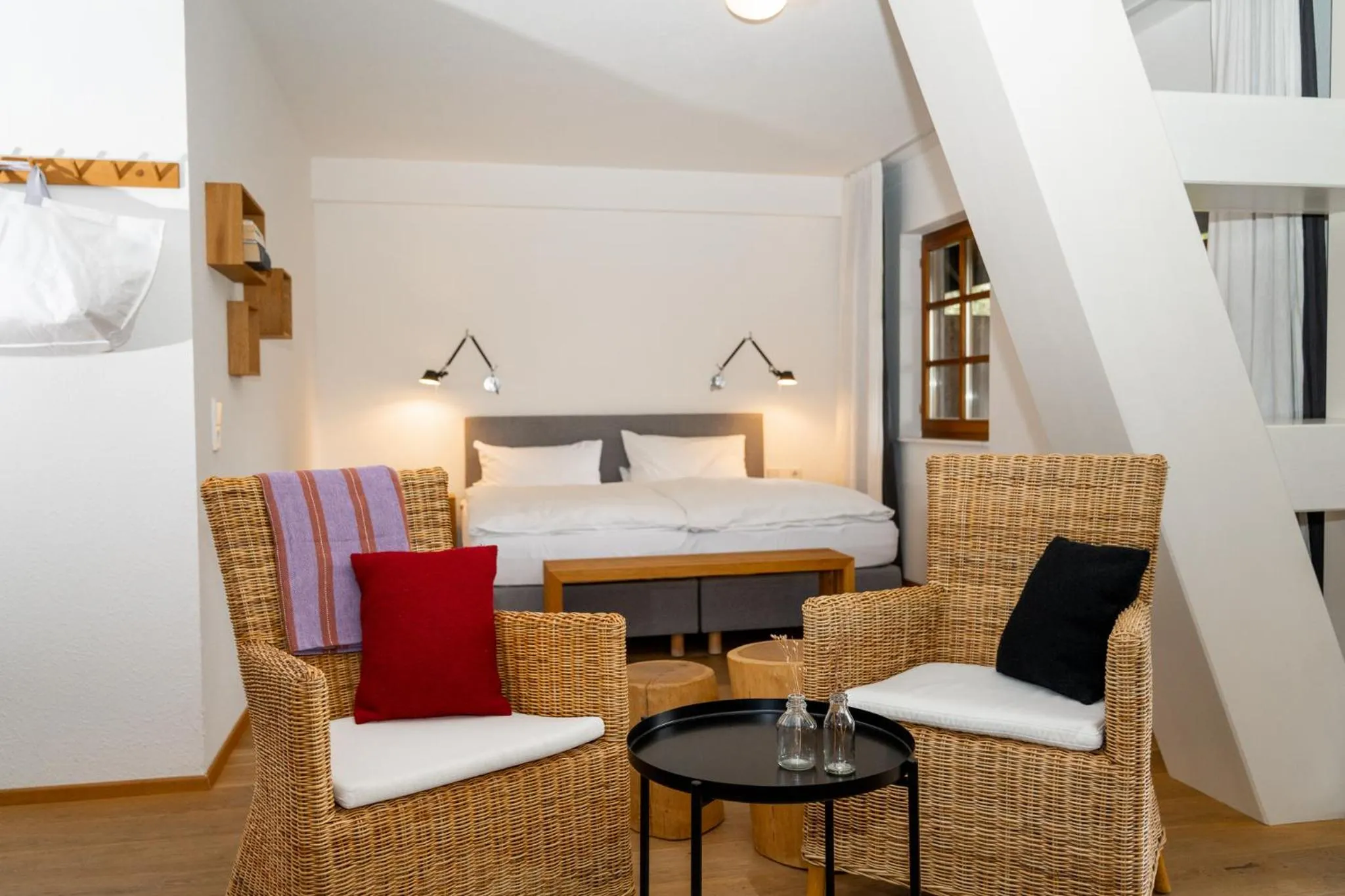 Photo of the whole room, Bed in Der Hirschen